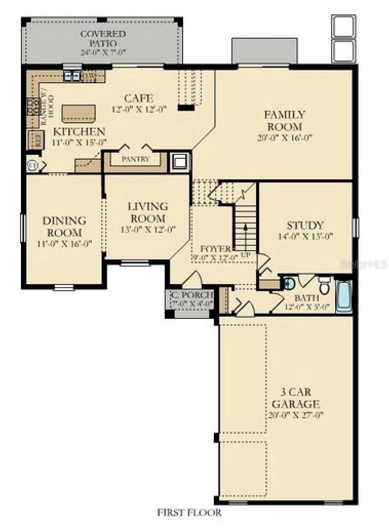 First Floor - 1301 GLENEAGLES LN, DAVENPORT