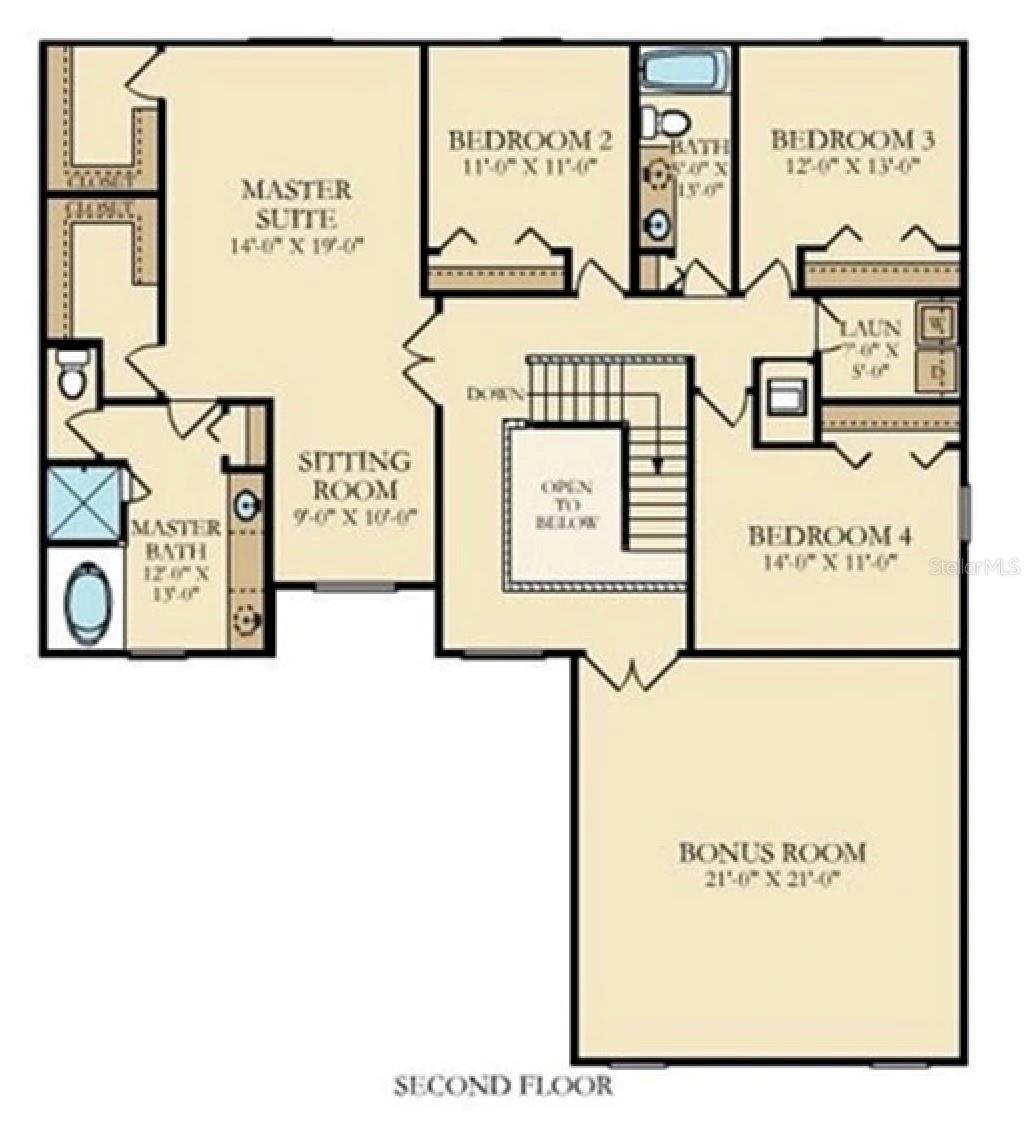Second Floor - 1301 GLENEAGLES LN, DAVENPORT