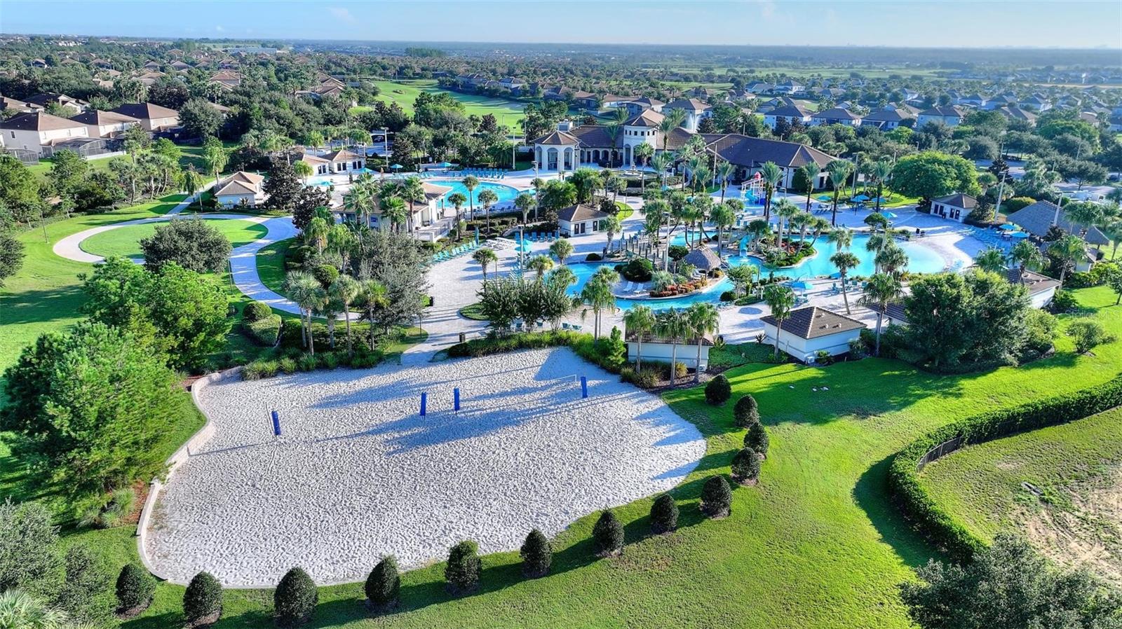 Oasis Club beach volleyball courts - 1301 GLENEAGLES LN, DAVENPORT