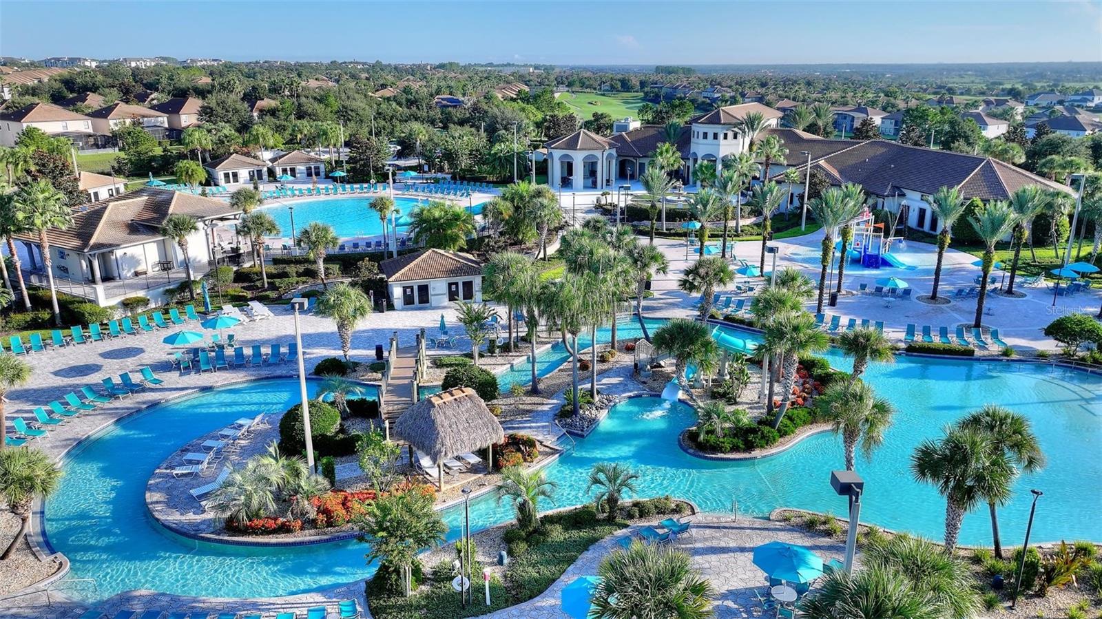 Oasis Club Lazy River, Kids Splash Zone, and adult pool - 1301 GLENEAGLES LN, DAVENPORT