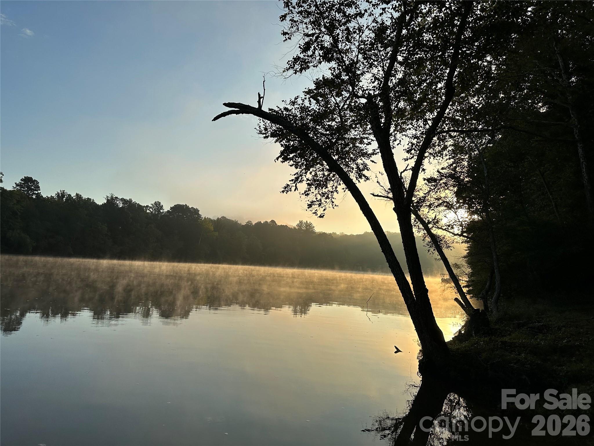 View toward the east from the beach area - 1800 Hilferty Road, Hickory