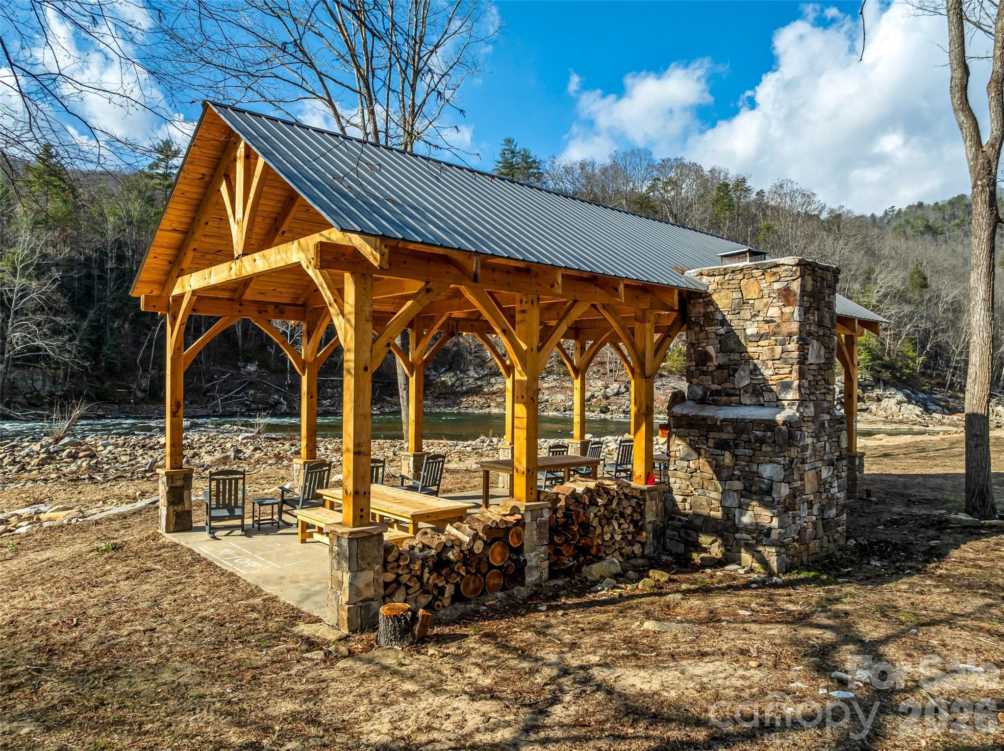 Grab a chair and enjoy the river vew! - 75 Wild Turkey Loop, Marshall