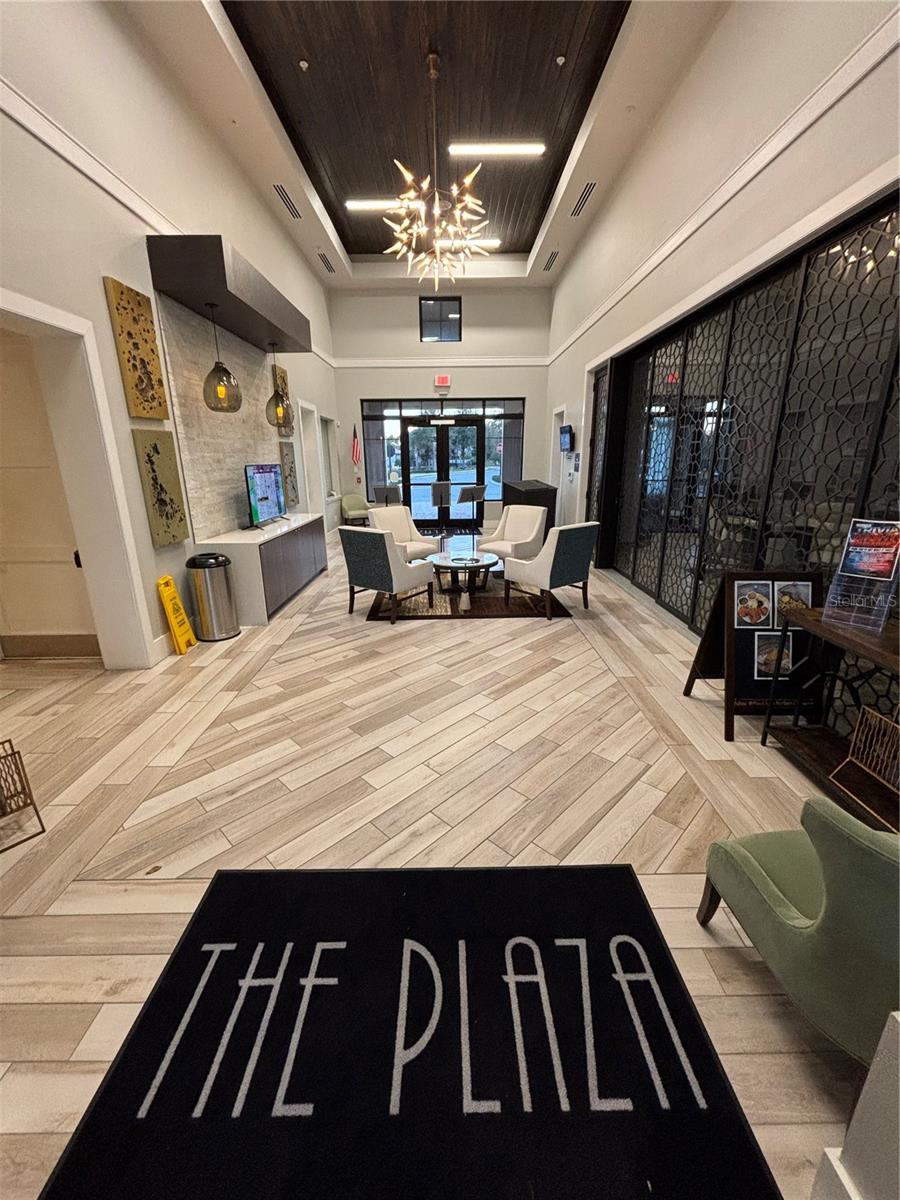 Main entryway of The Plaza resident only clubhouse - 1301 GLENEAGLES LN, DAVENPORT