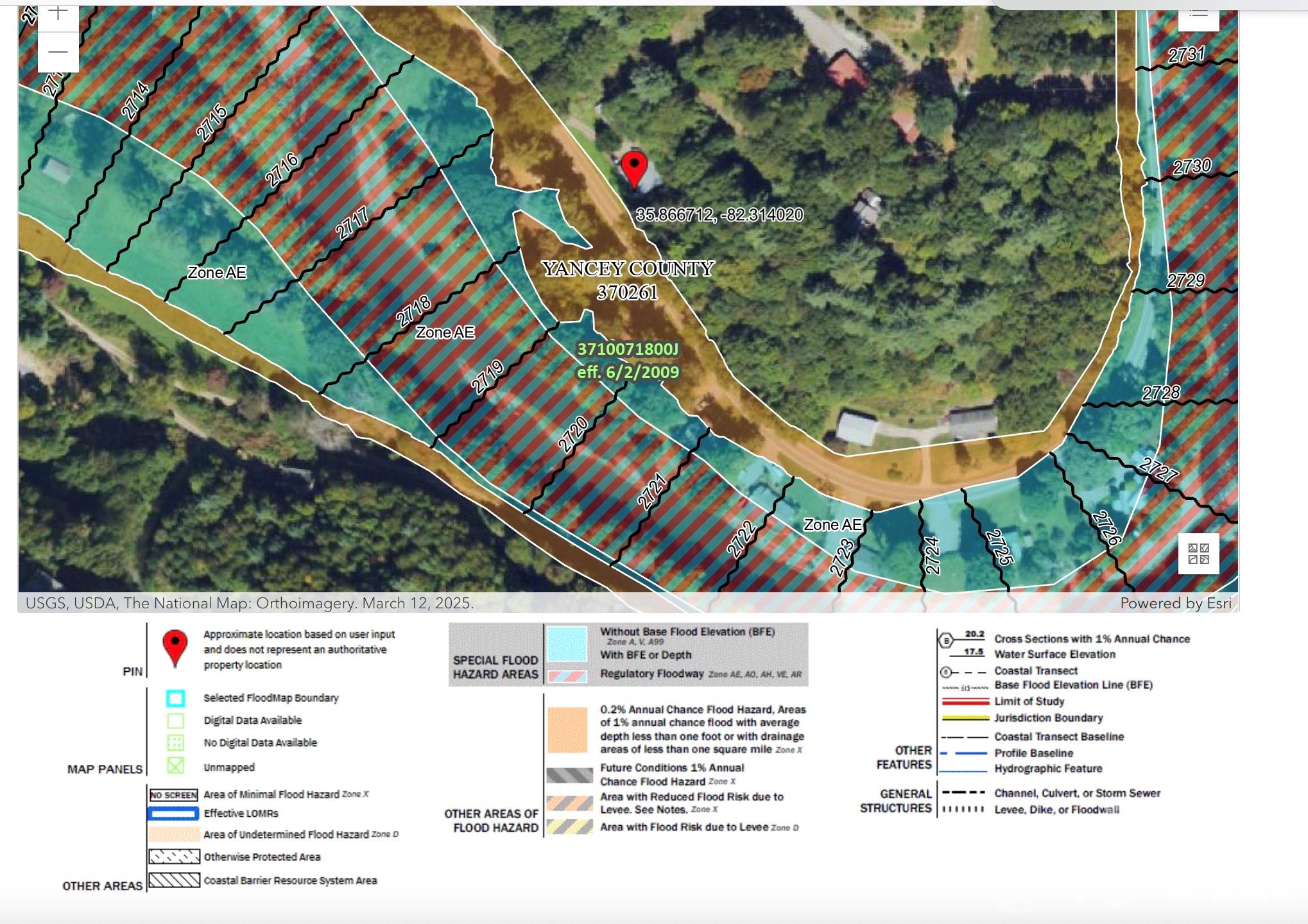 Flood Zone Map-FEMA - Home is not in the Flood area. - 5381 State HWY 197 S Highway, Burnsville