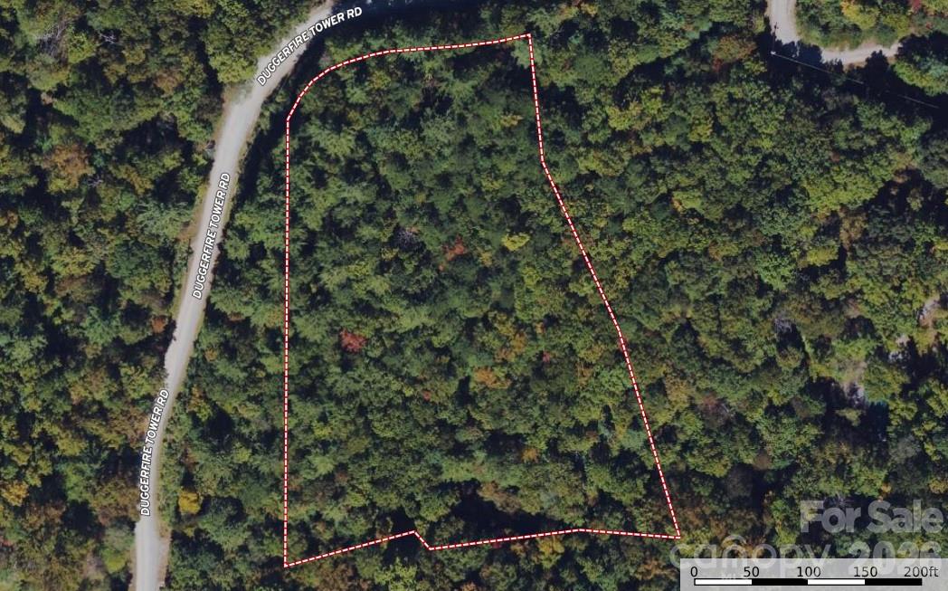 Aerial of Property - TBD (Lot 1) Dugger Firetower Road, Lenoir