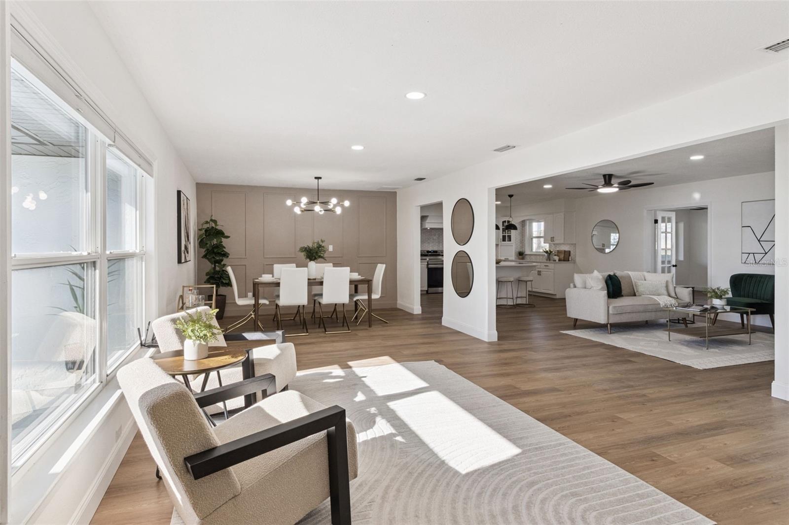 Living and Dining Room combo - 1106 LAKE ARIANA BLVD, AUBURNDALE