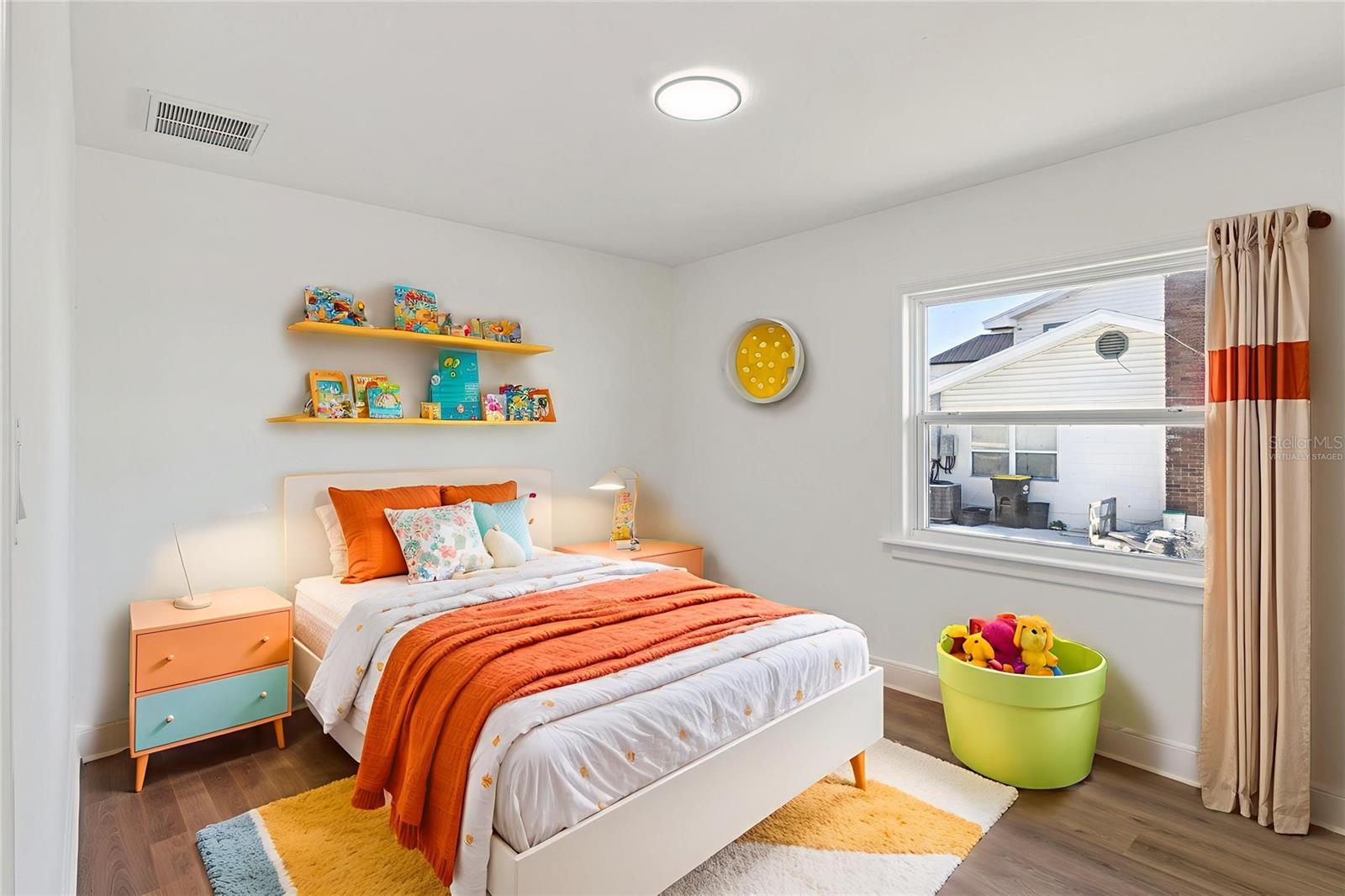 Bedroom 2 - Virtually staged - 1106 LAKE ARIANA BLVD, AUBURNDALE