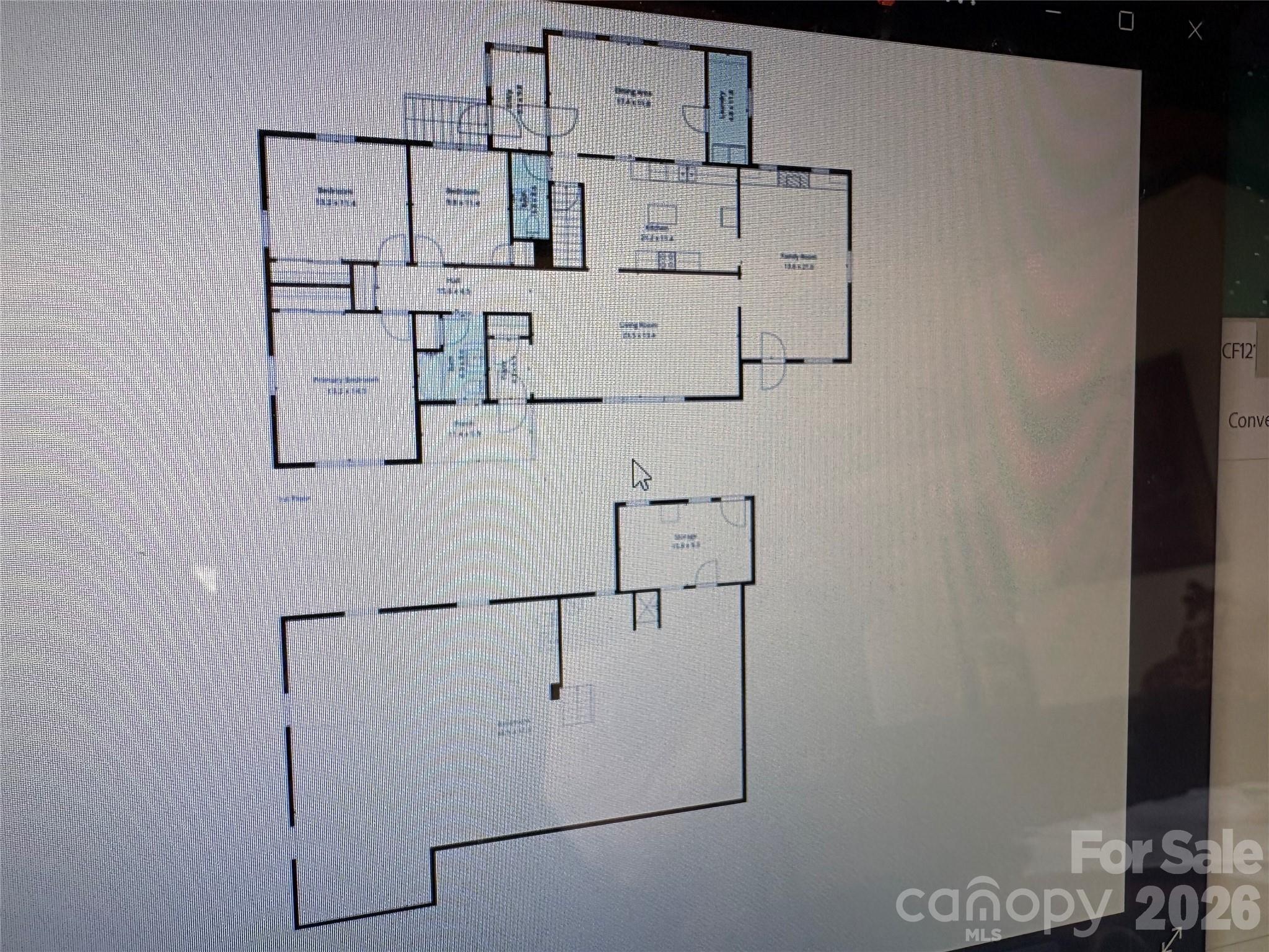 Floor plan with basement - 204 Fernwood Drive, Rutherfordton