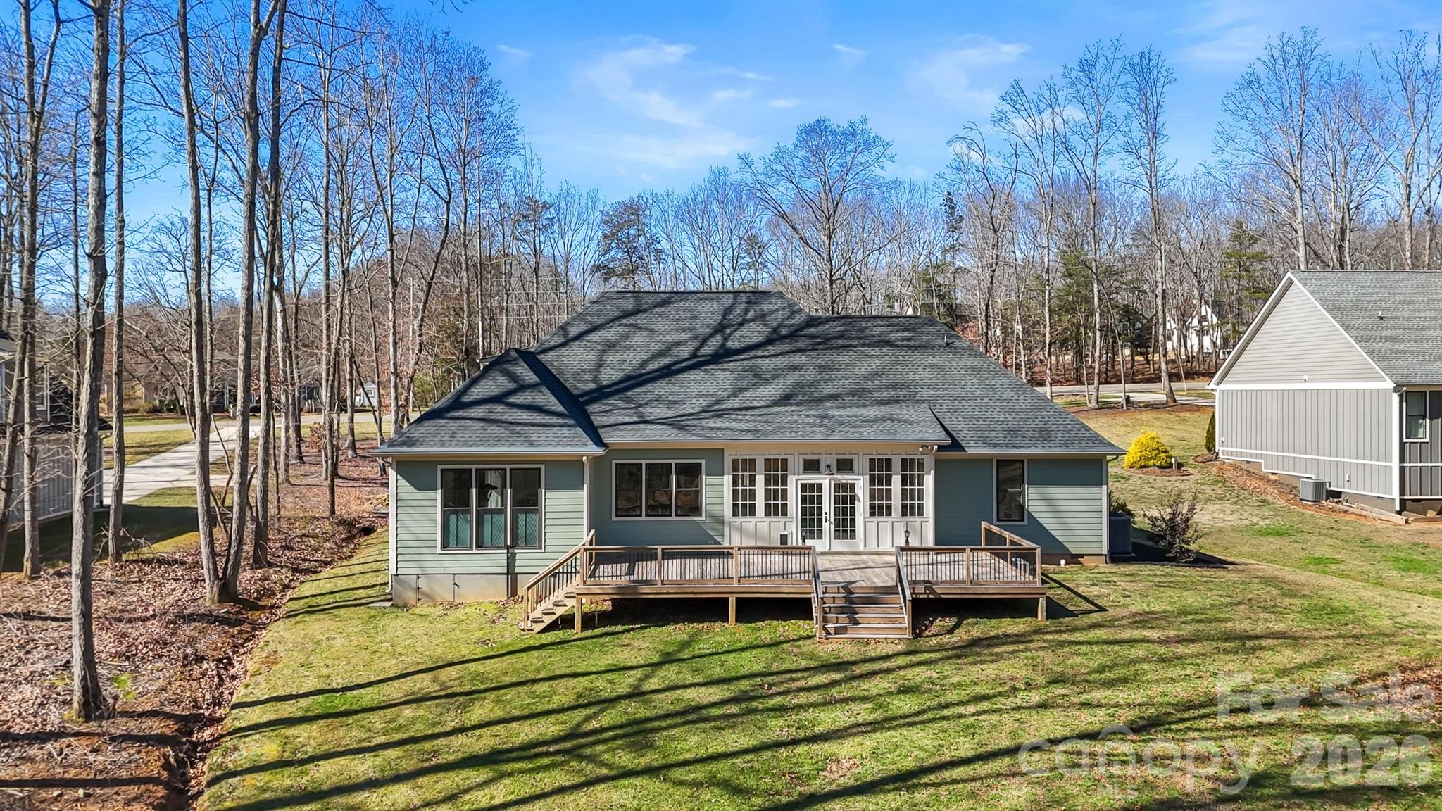 Rear exterior - 2586 Lee Lawing Road, Lincolnton