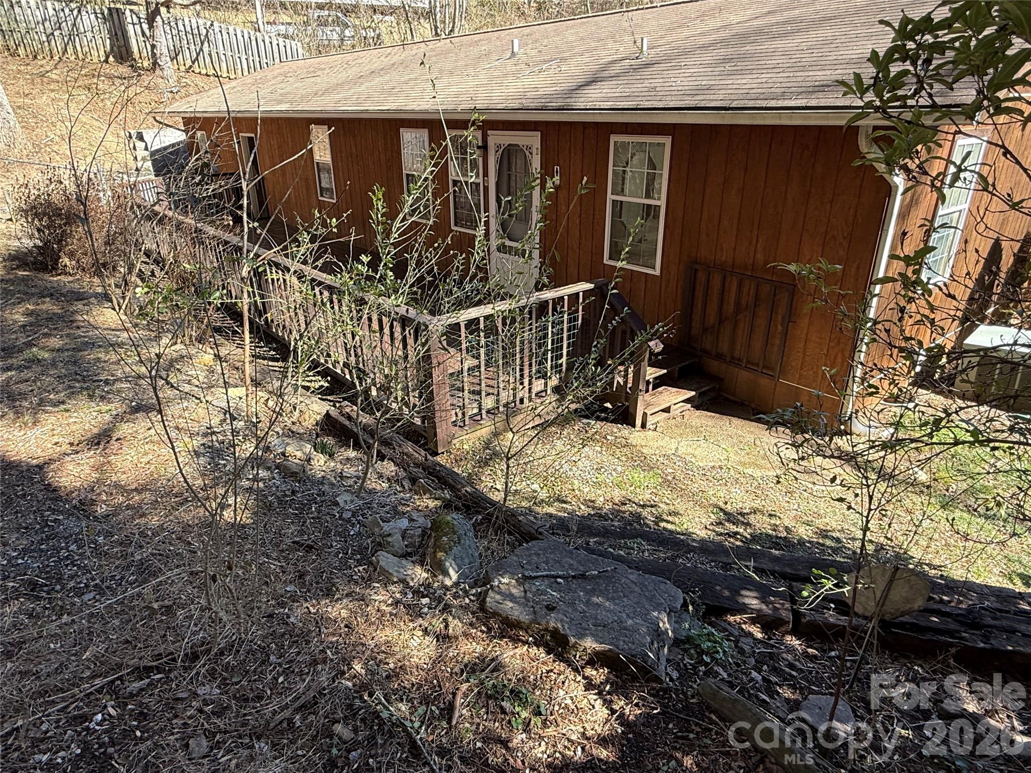 Rear of home - 215 Pinellas Lane, Waynesville