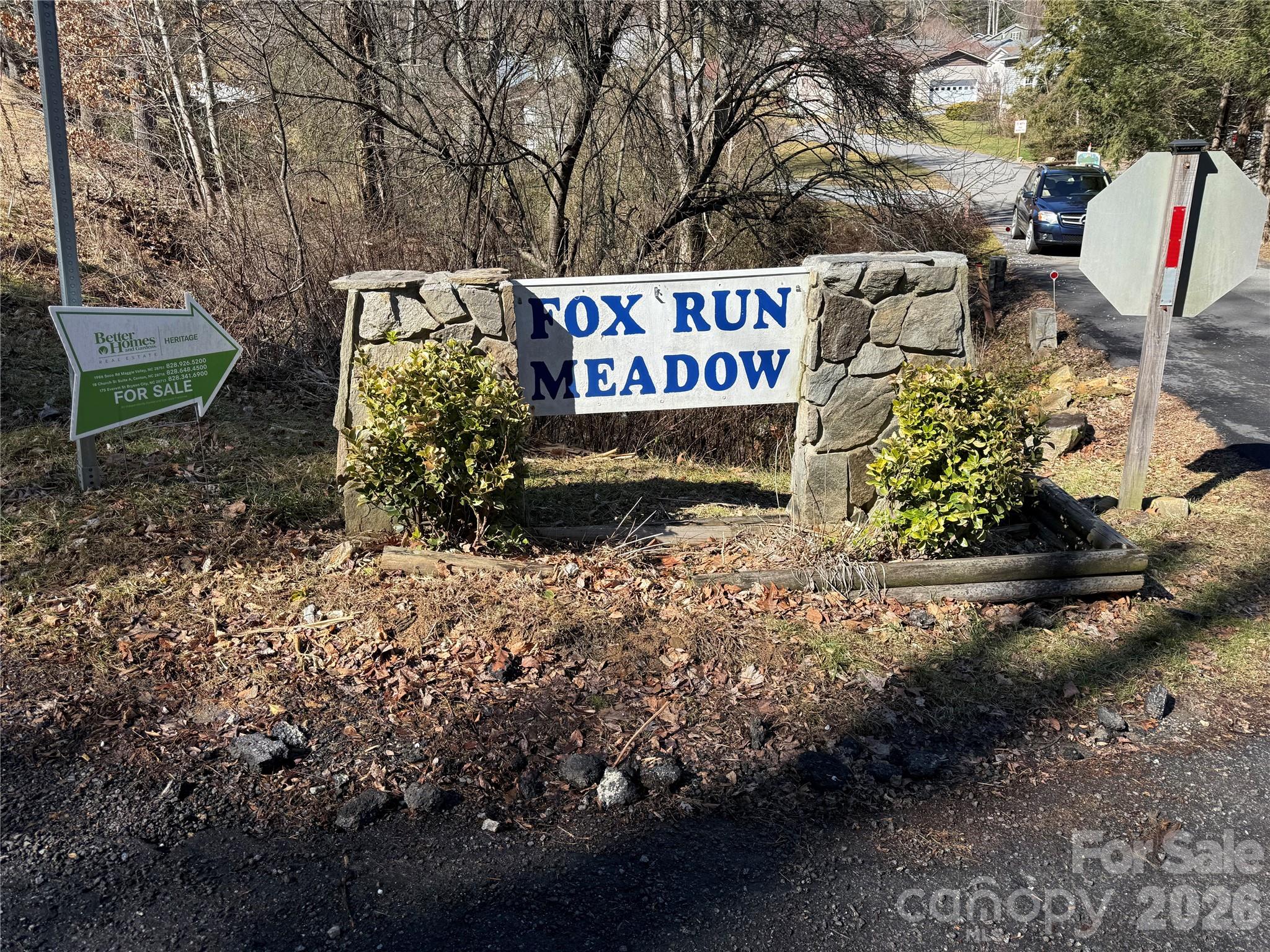 Subdivision Entrance - 215 Pinellas Lane, Waynesville