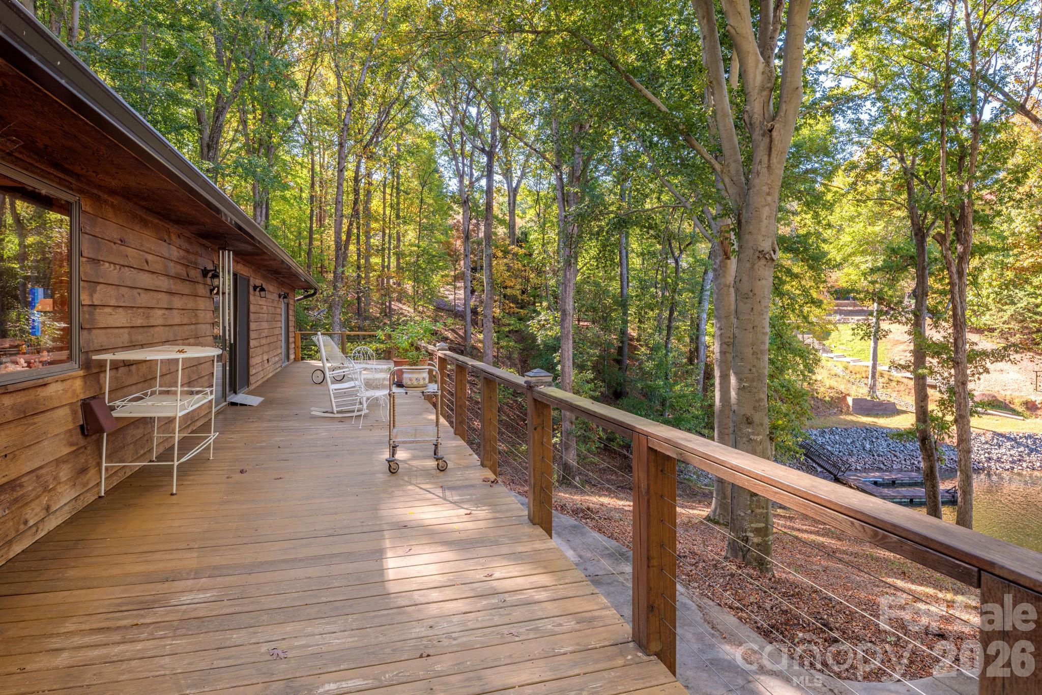 Back deck - 151 Bridlewood Drive, Mooresville