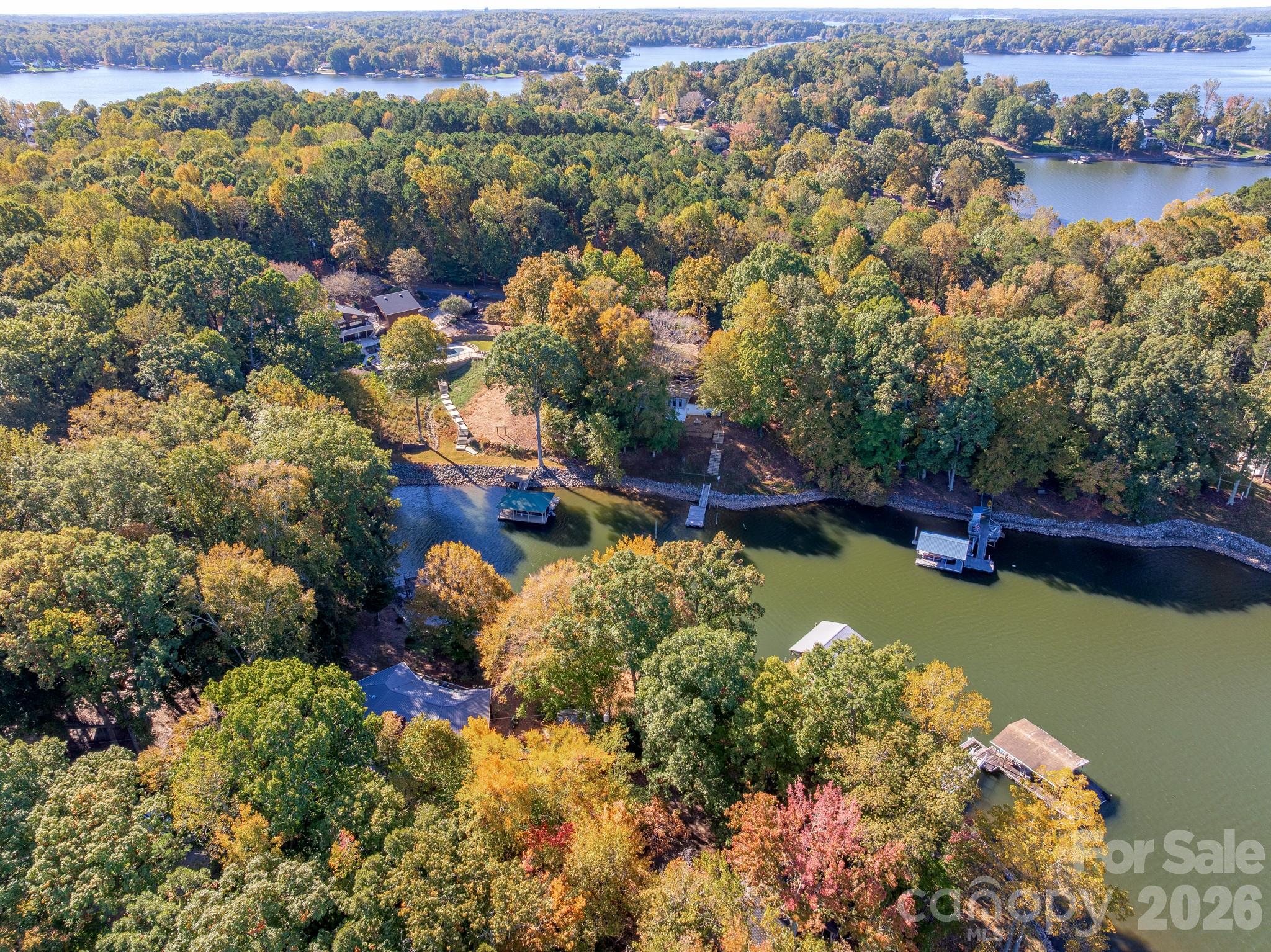 Aerials of part of the land to your left - 151 Bridlewood Drive, Mooresville