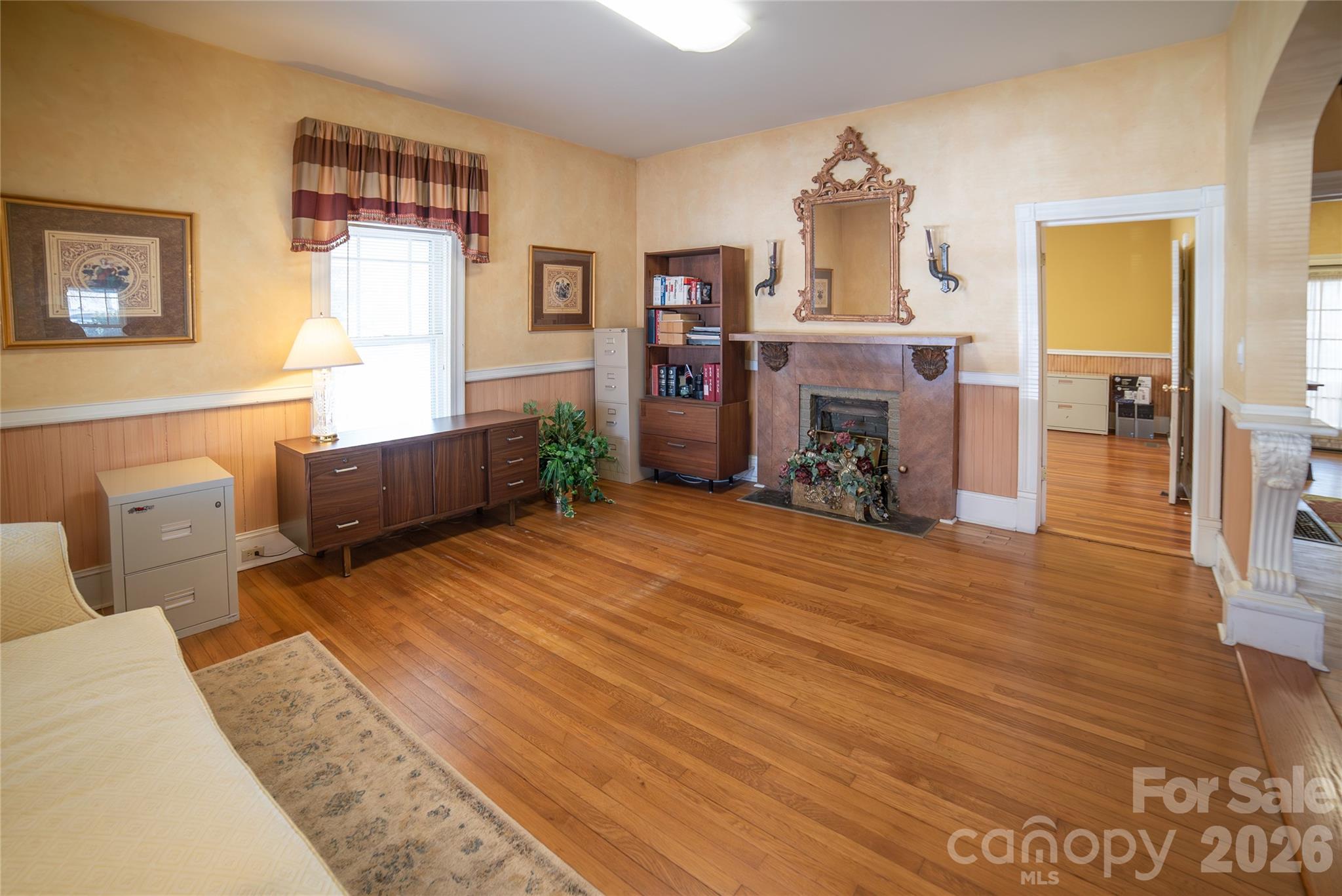 Main level front left office. - 508 Mulberry Street SW, Lenoir