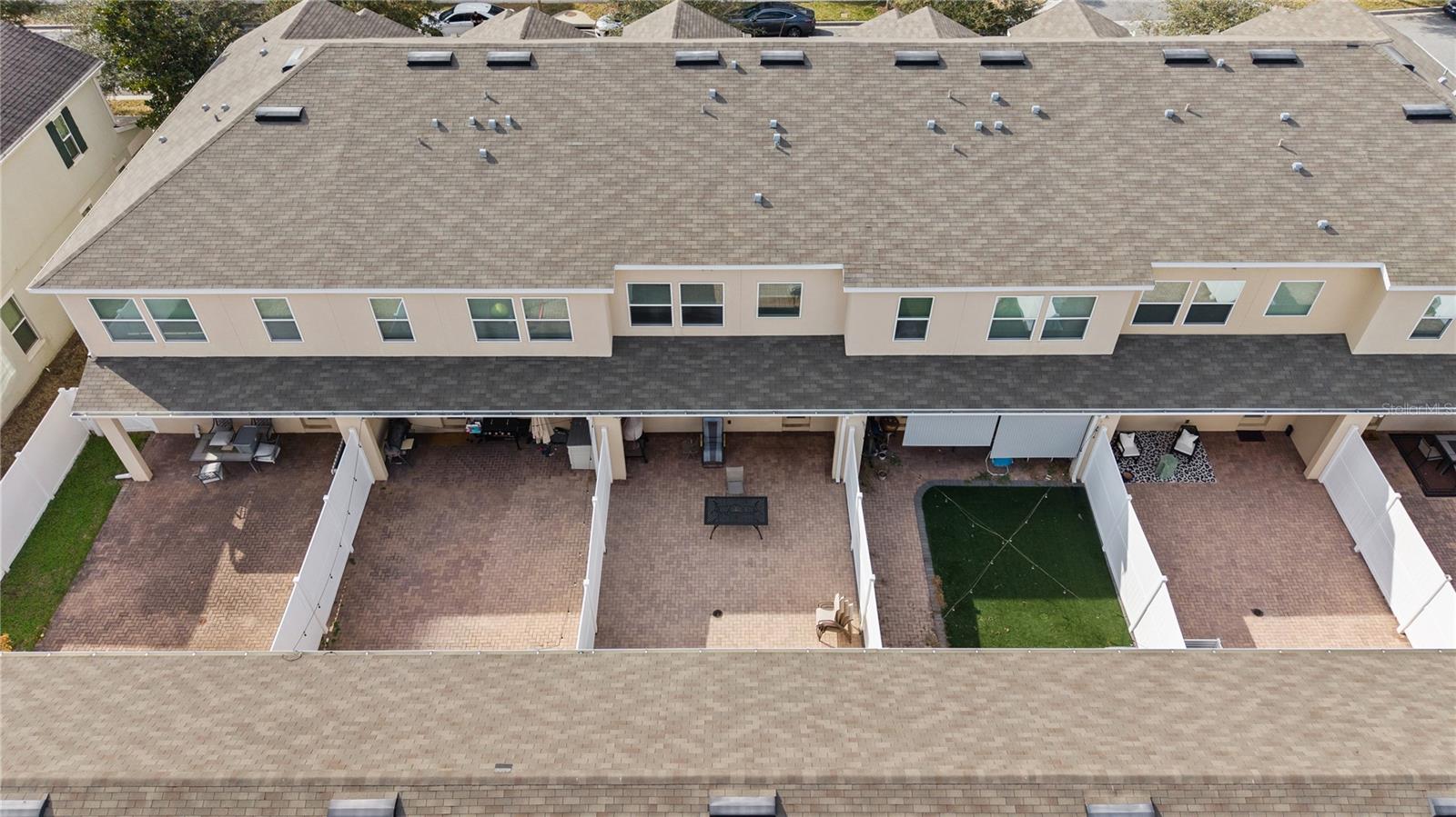 Aerial view of courtyard - 8113 RED STOPPER LN, WINTER GARDEN