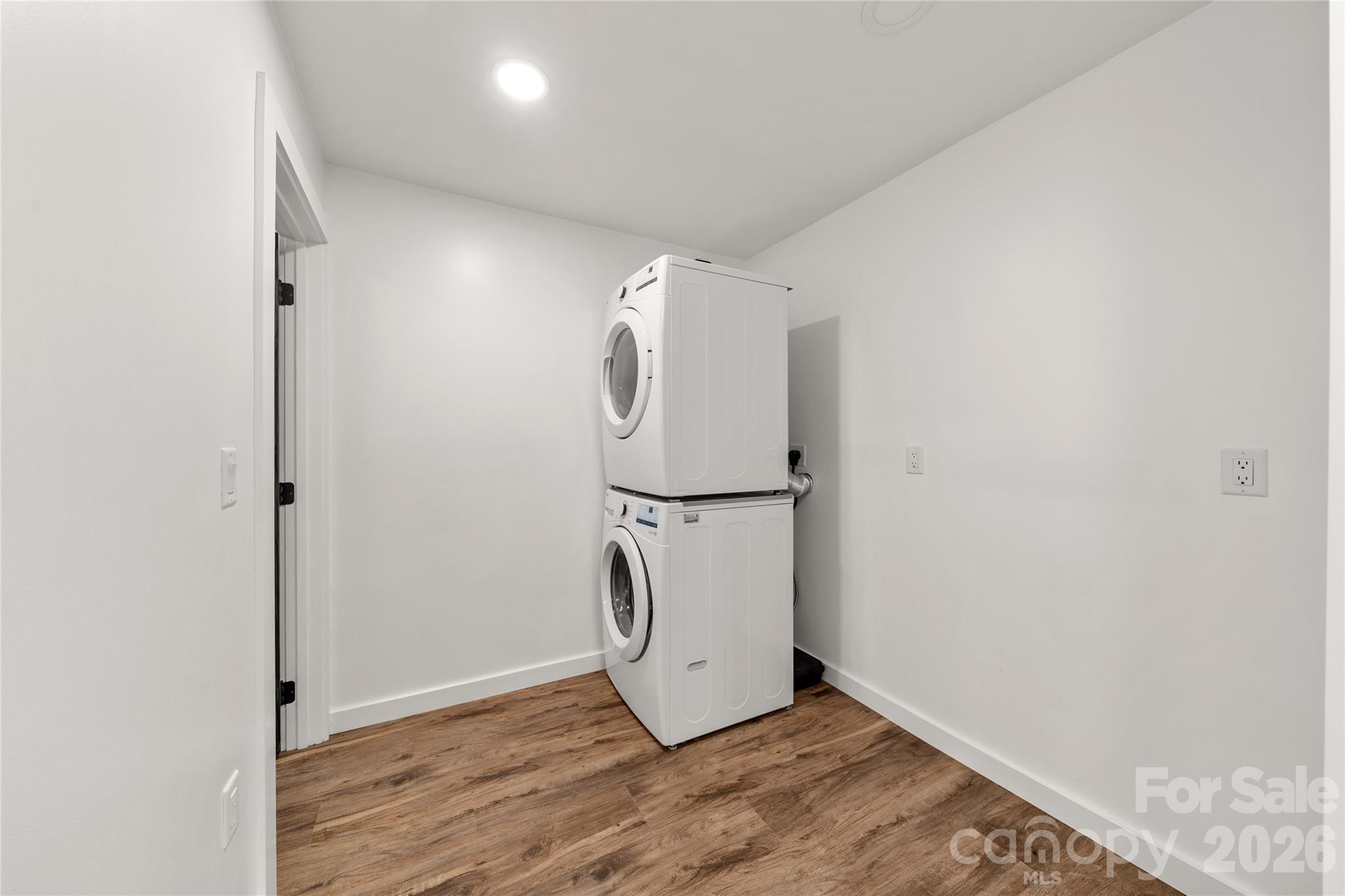 Second laundry room with washer and dryer included for added convenience. - 453 Friendly Acres Drive, Waynesville