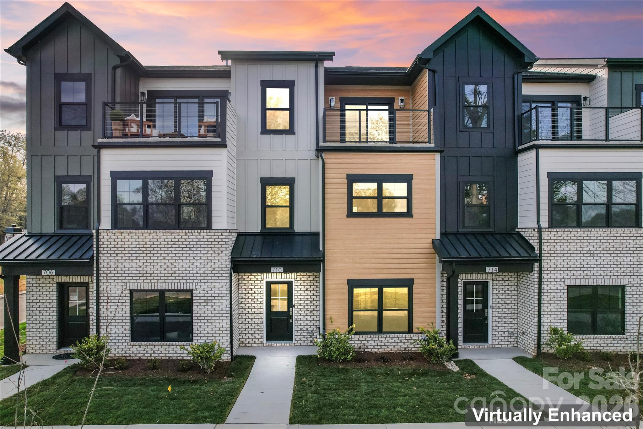 Front of Townes at Maxwell - 508 Mystic Park Alley, Huntersville