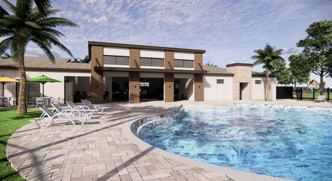 Community Pool and Clubhouse - 57 ENCLAVE AVE, PALM COAST