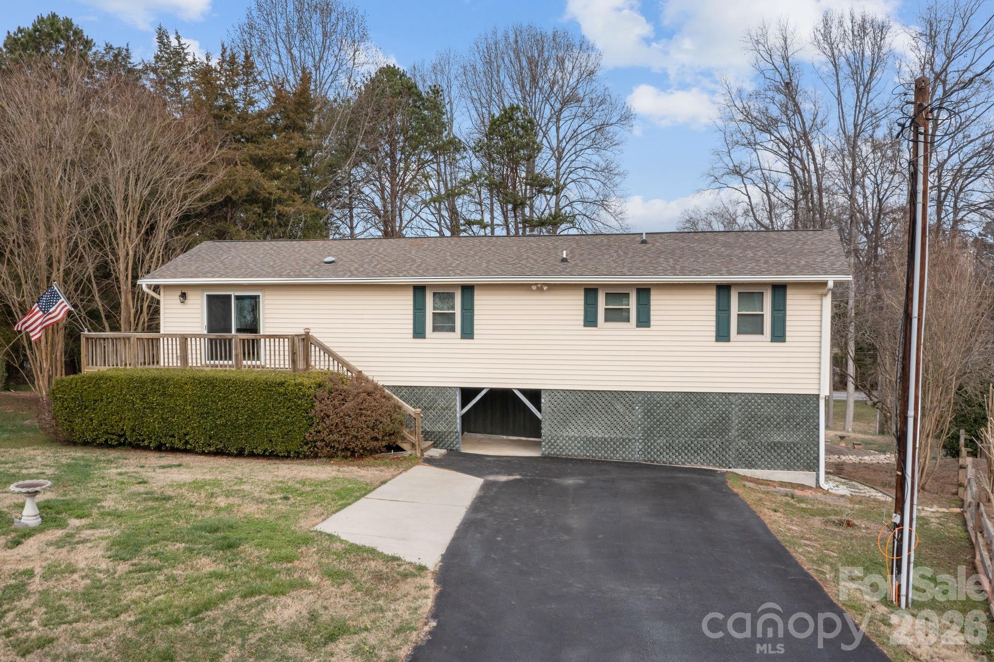 View of front of the home - 4278 Harbor Lane, Sherrills Ford