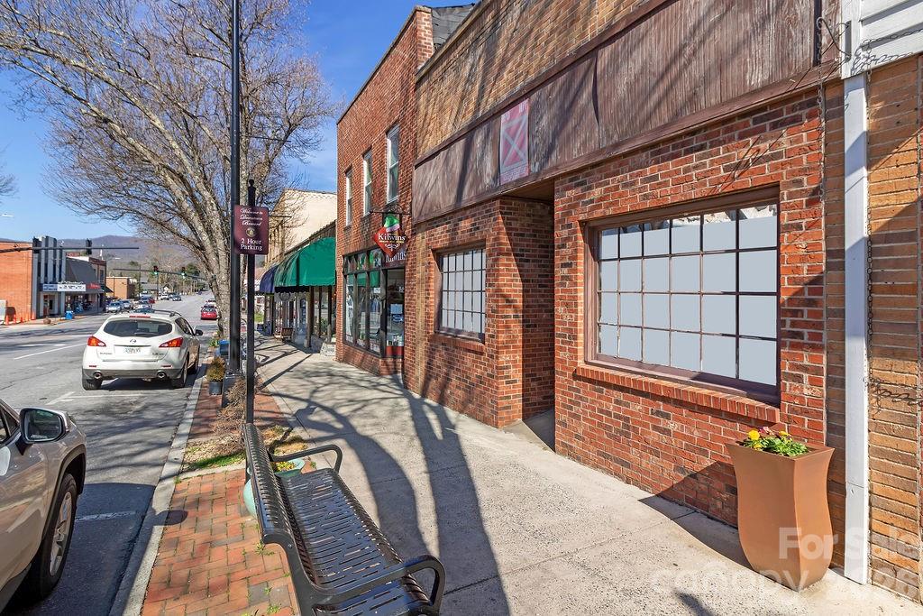 Another view of the great location this property is on West Main Street. - 46 W Main Street, Brevard