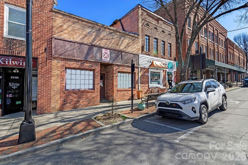 Another view of the front. - 46 W Main Street, Brevard