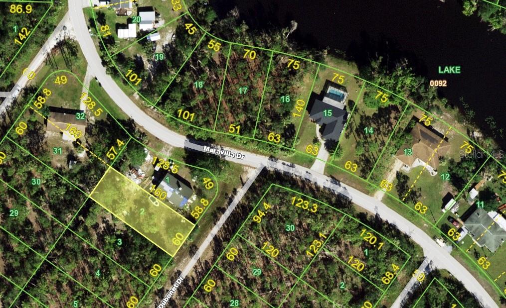 Land at 27220 DUBONET DR, PUNTA GORDA, photo 2 of 3