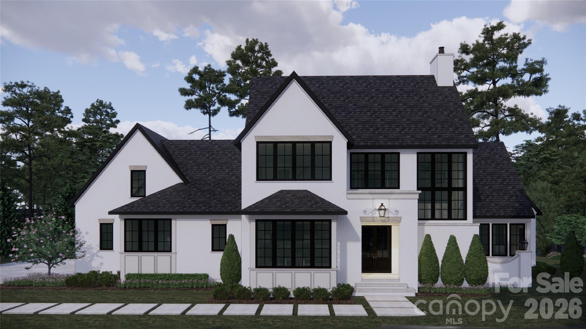 Front Rendering for To Be Built home - 1168 Fern Hill Road, Mooresville