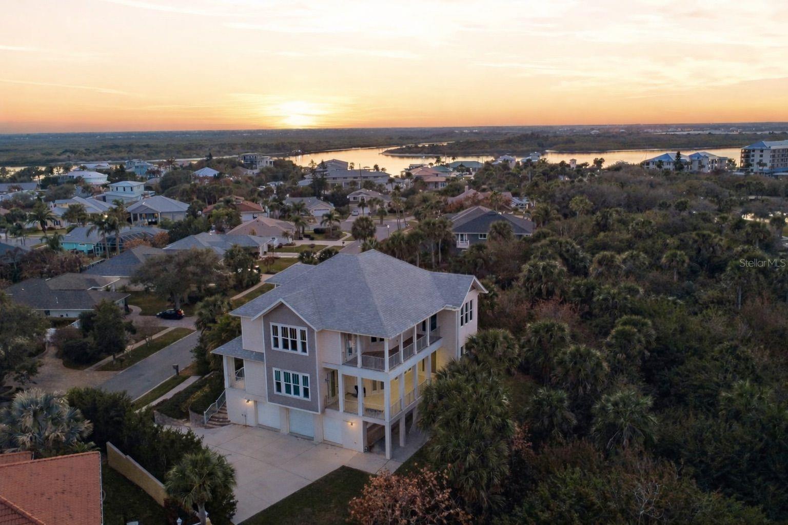 Aerial 1 - 2142 VILLA WAY, NEW SMYRNA BEACH
