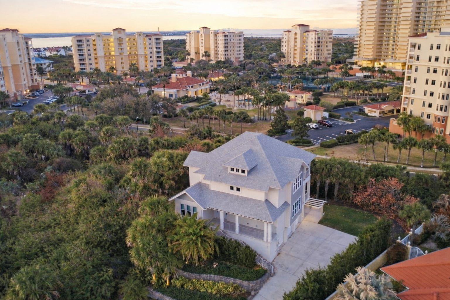 Aerial 2 - 2142 VILLA WAY, NEW SMYRNA BEACH