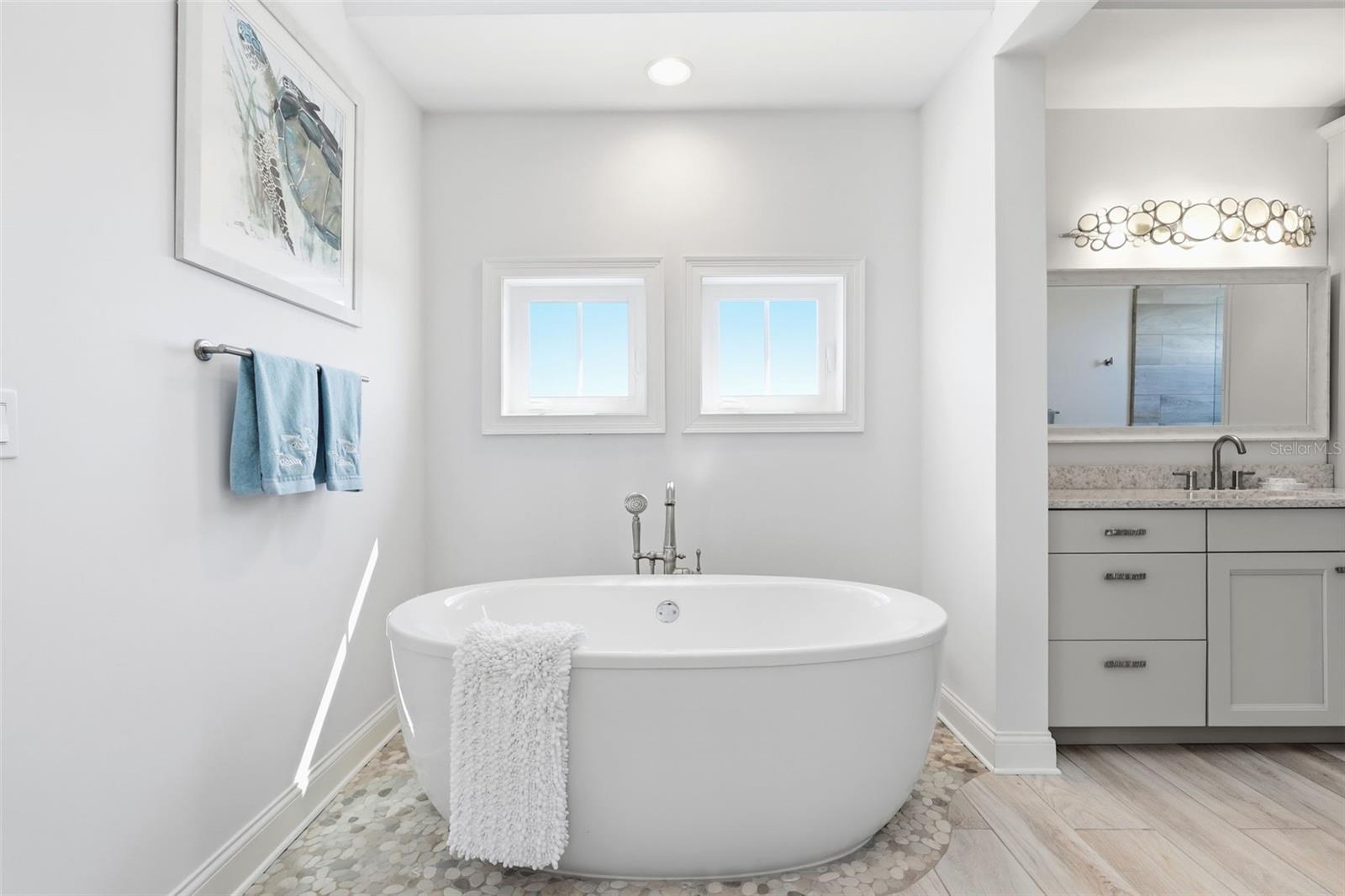 Primary Bath - 2142 VILLA WAY, NEW SMYRNA BEACH