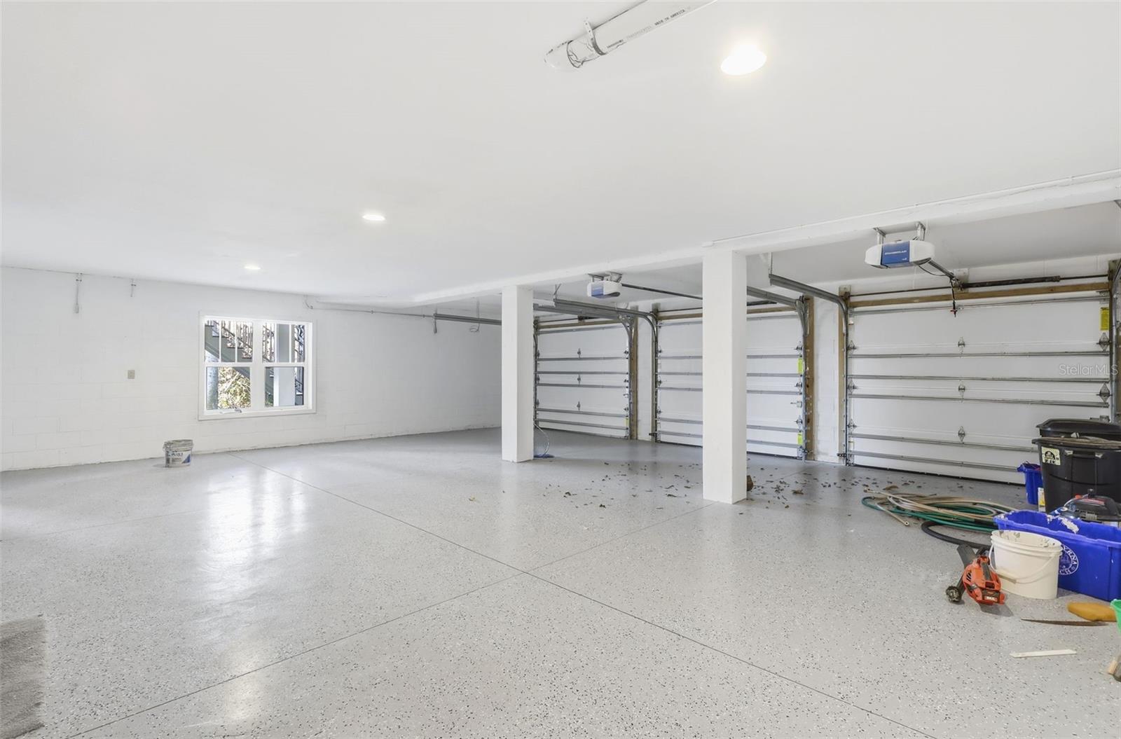 First Floor 3 Car Garage (Storage Rooms Not Shown) - 2142 VILLA WAY, NEW SMYRNA BEACH