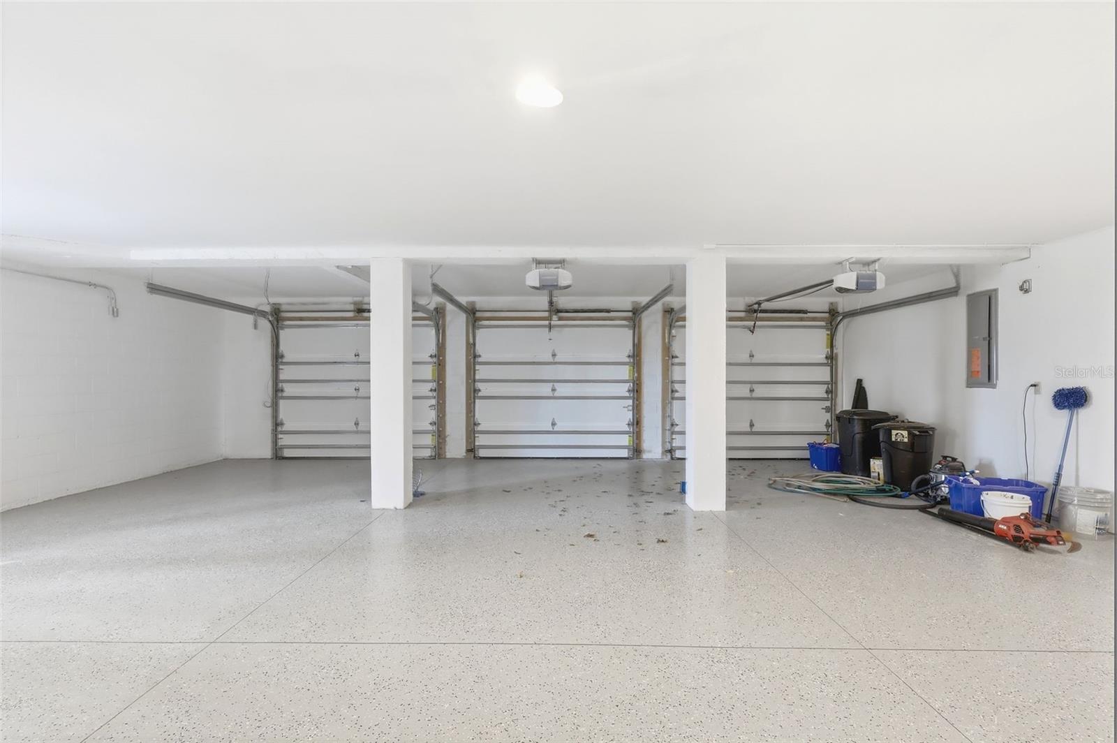First Floor 3 Car Garage (Storage Rooms Not Shown) - 2142 VILLA WAY, NEW SMYRNA BEACH
