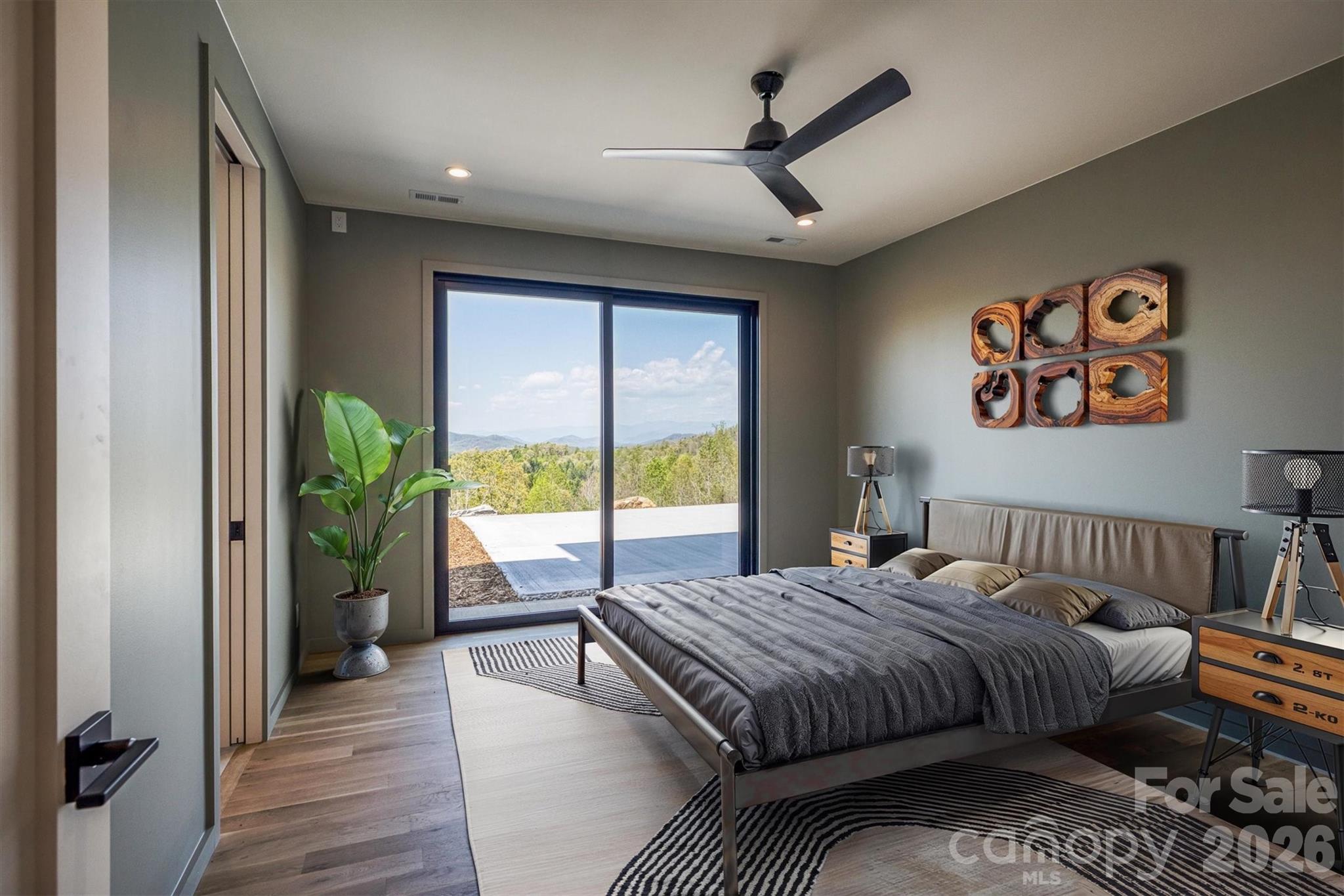 Lower level bedroom with virtual staging - 463 Summit Trail, Nebo