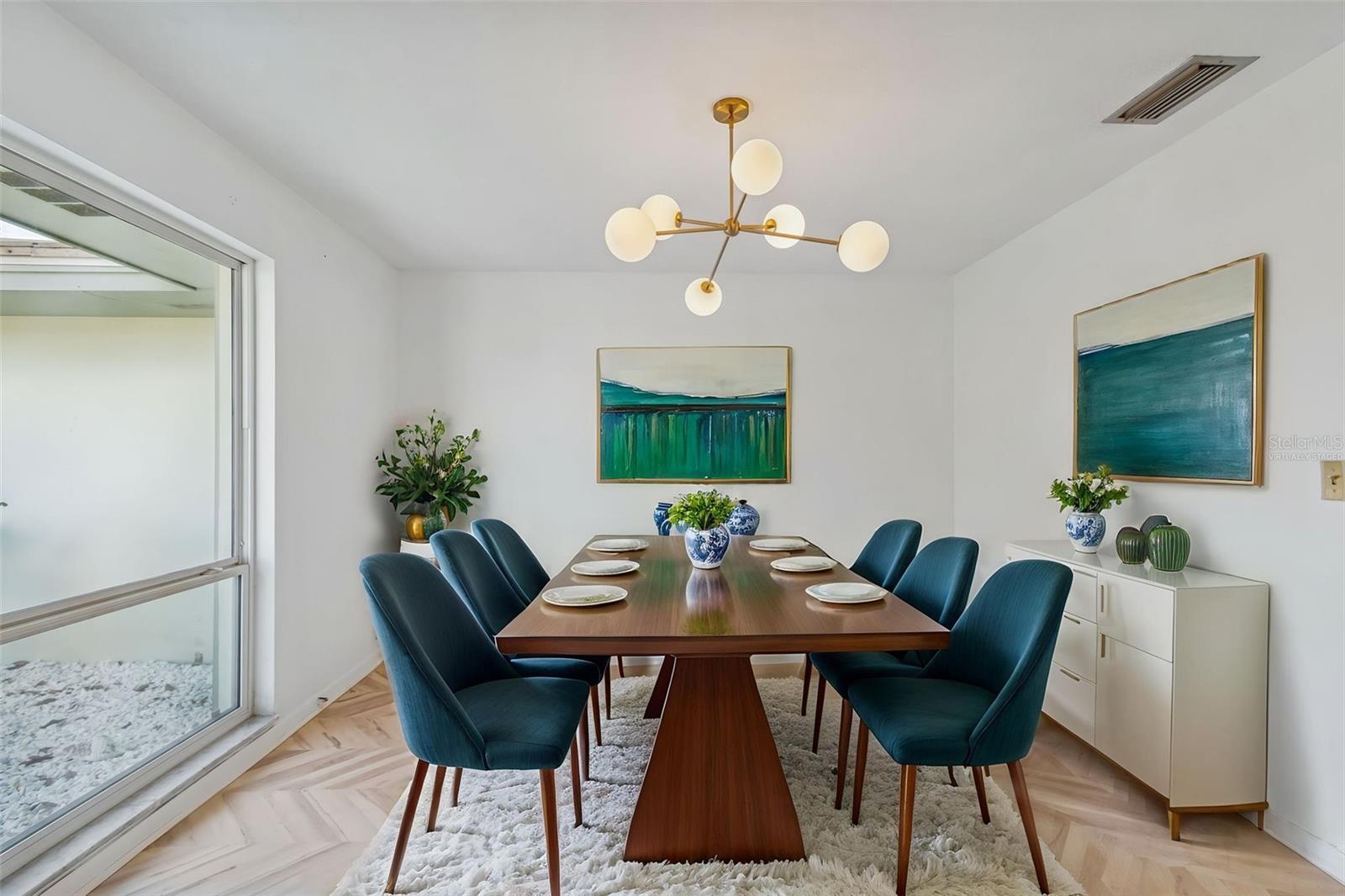 This photo is virtually staged. - 4415 CLEARWATER HARBOR DR N, LARGO