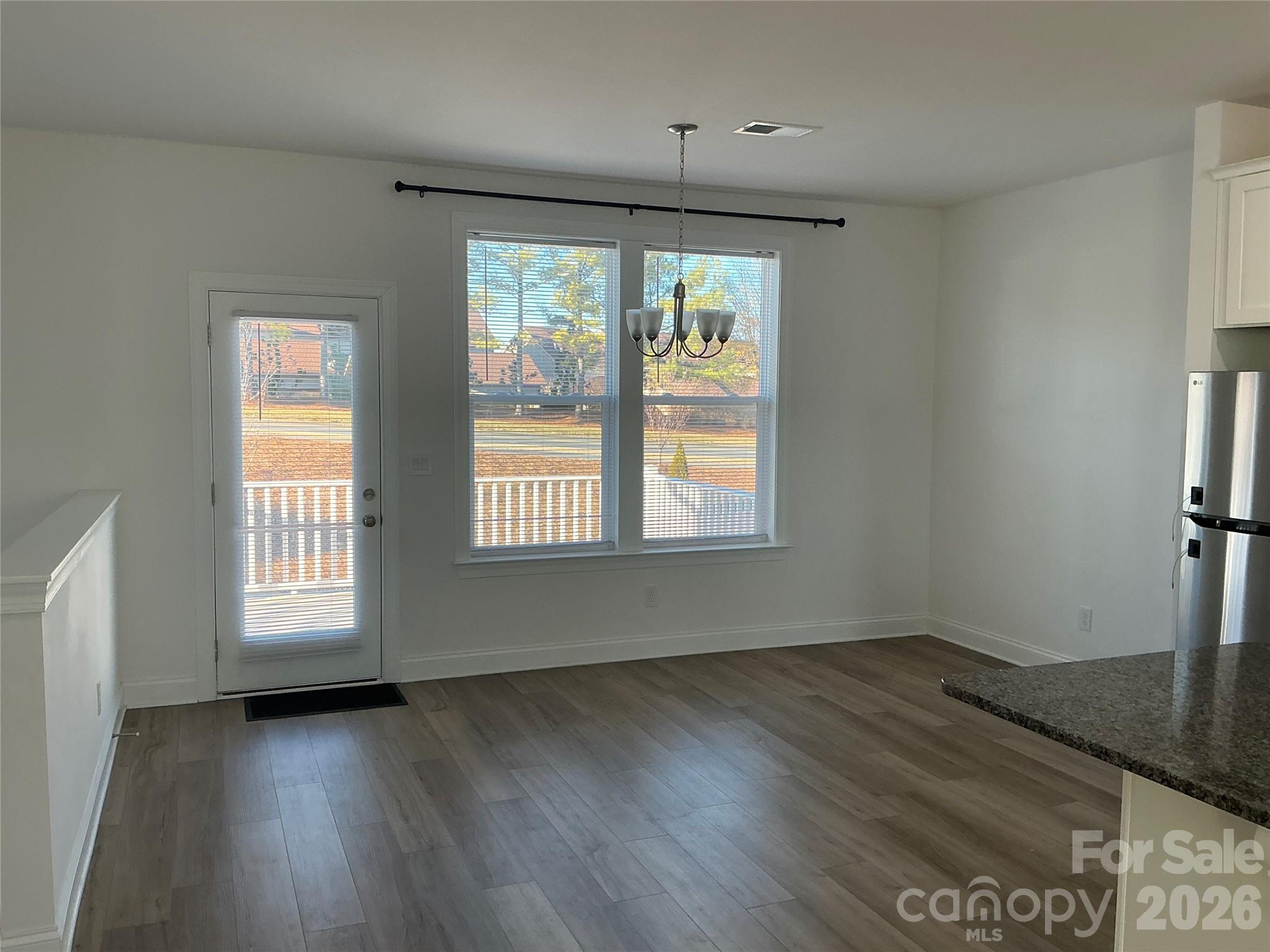 Dining room/area opens to deck - 9240 Walnut Hill Road NW, Concord