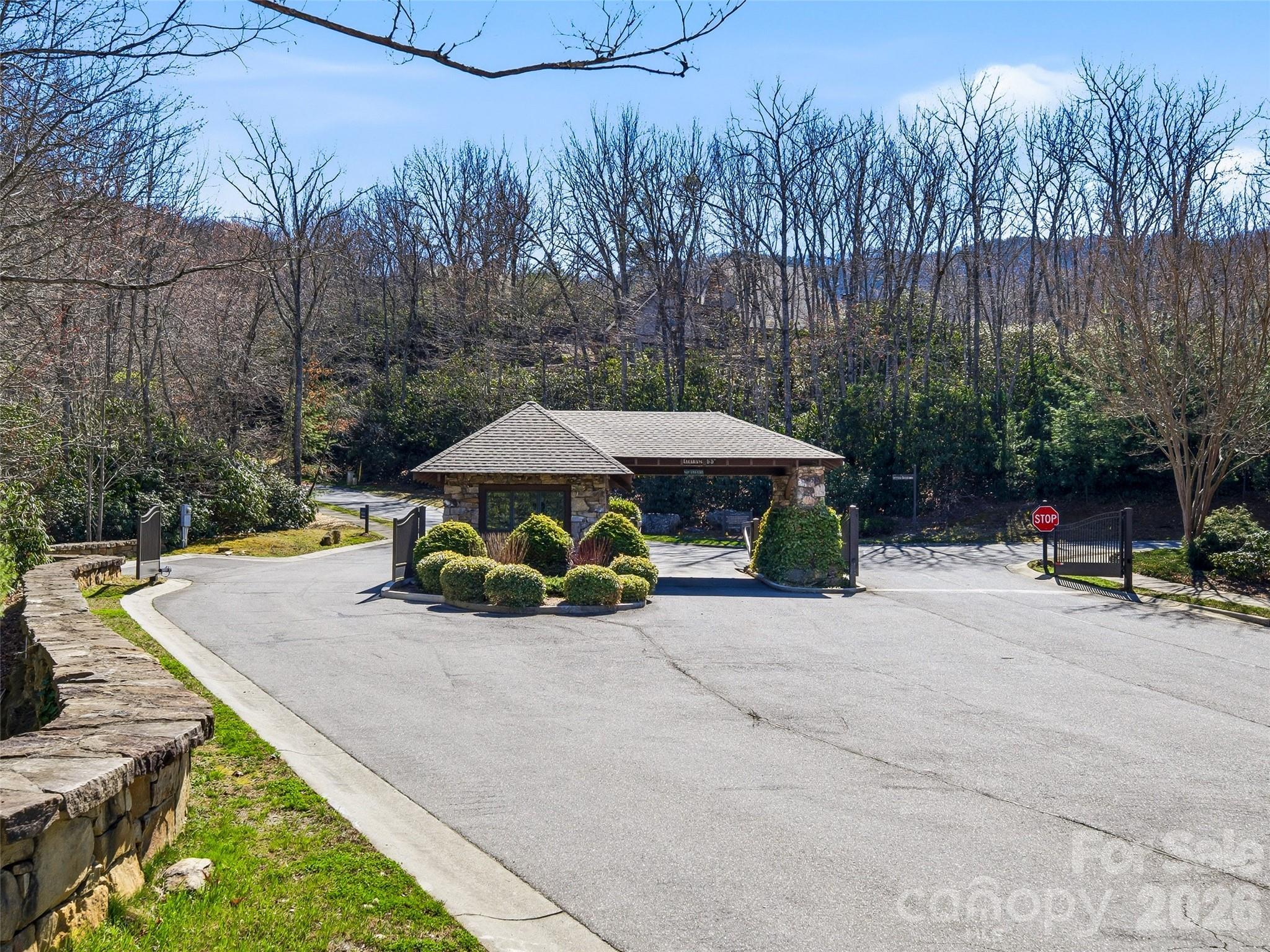 Front Gate - 6 Old Lafayette Lane, Black Mountain