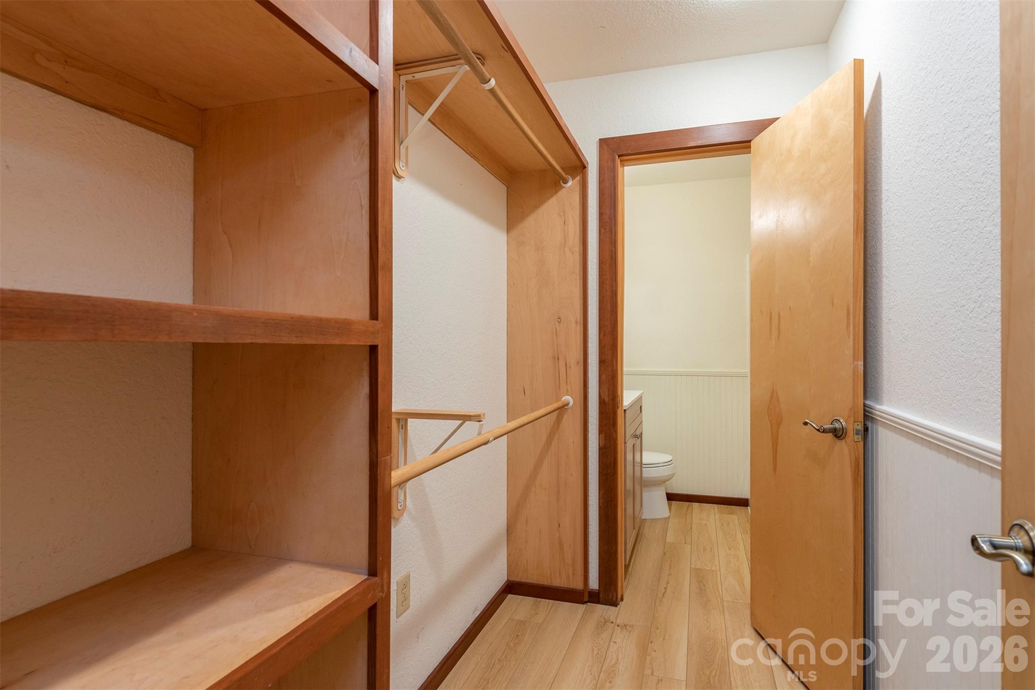 Walk through closet to Full BA - 7 Winding Poplar Road, Black Mountain