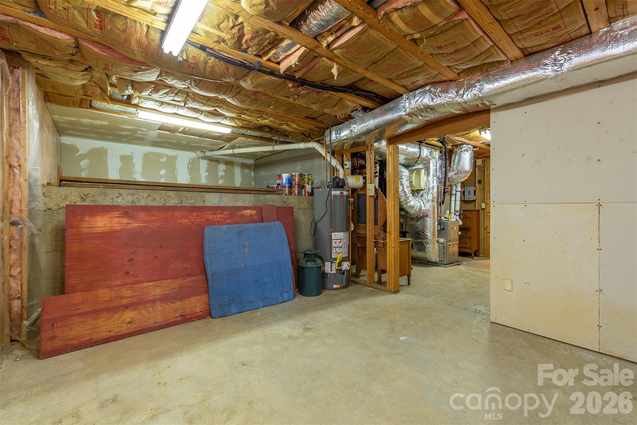 Excellent storage or workshop. Could easily be finished out serve as part of the apartment. - 7 Winding Poplar Road, Black Mountain
