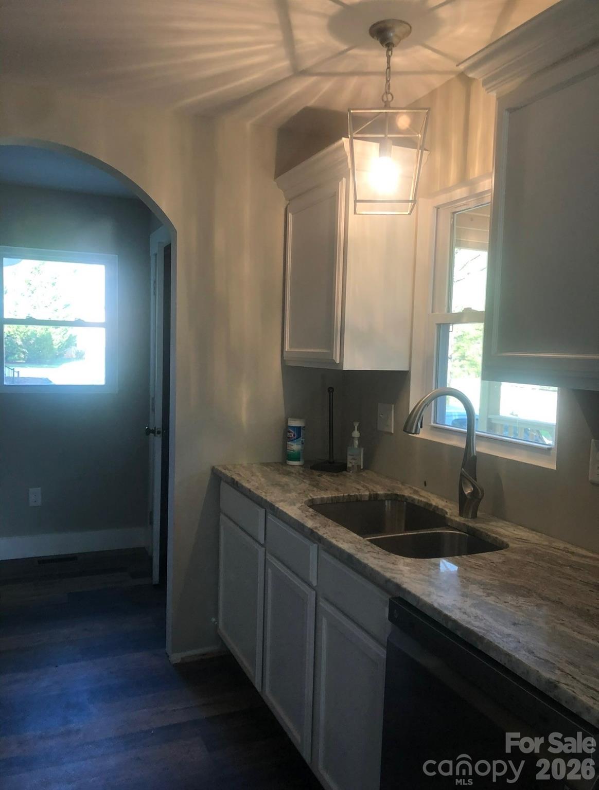 Kitchen with large pantry and rear foyer - 5111 Stockbridge Drive, Mount Holly