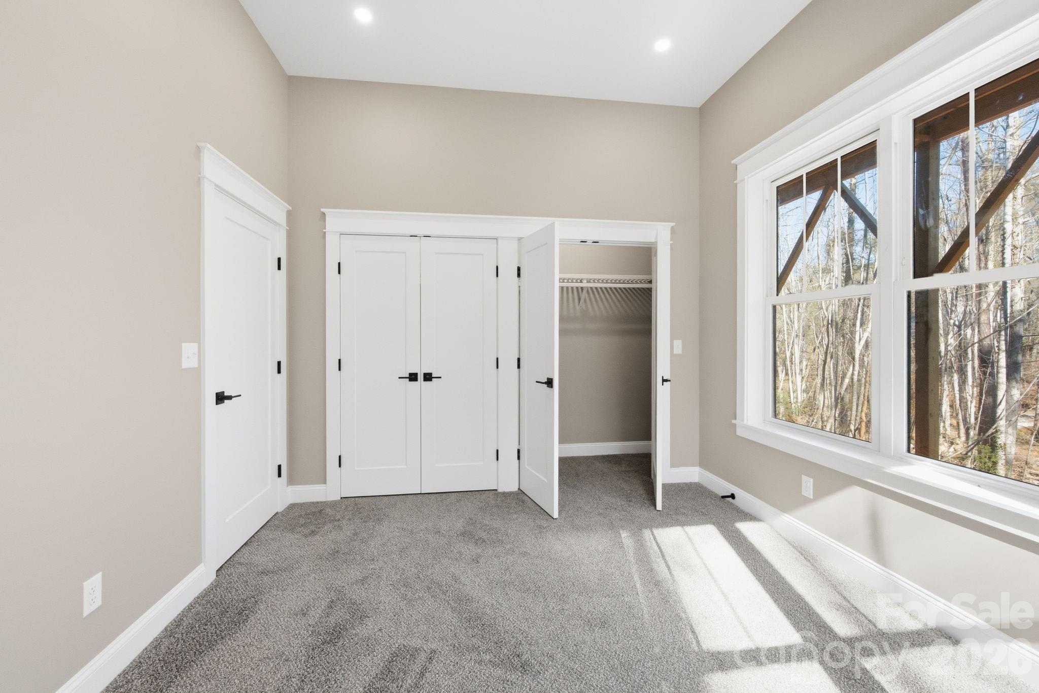 Basement Bedroom Closets - 22 Deep Woods Road, Weaverville