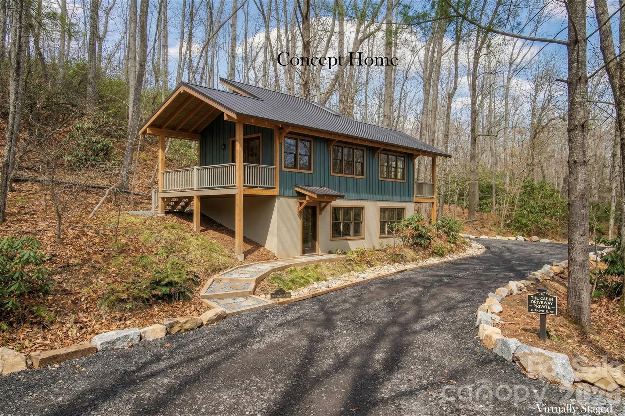 Virtual home to show placement on lot - Lot 12 Patton Thicket Road, Burnsville