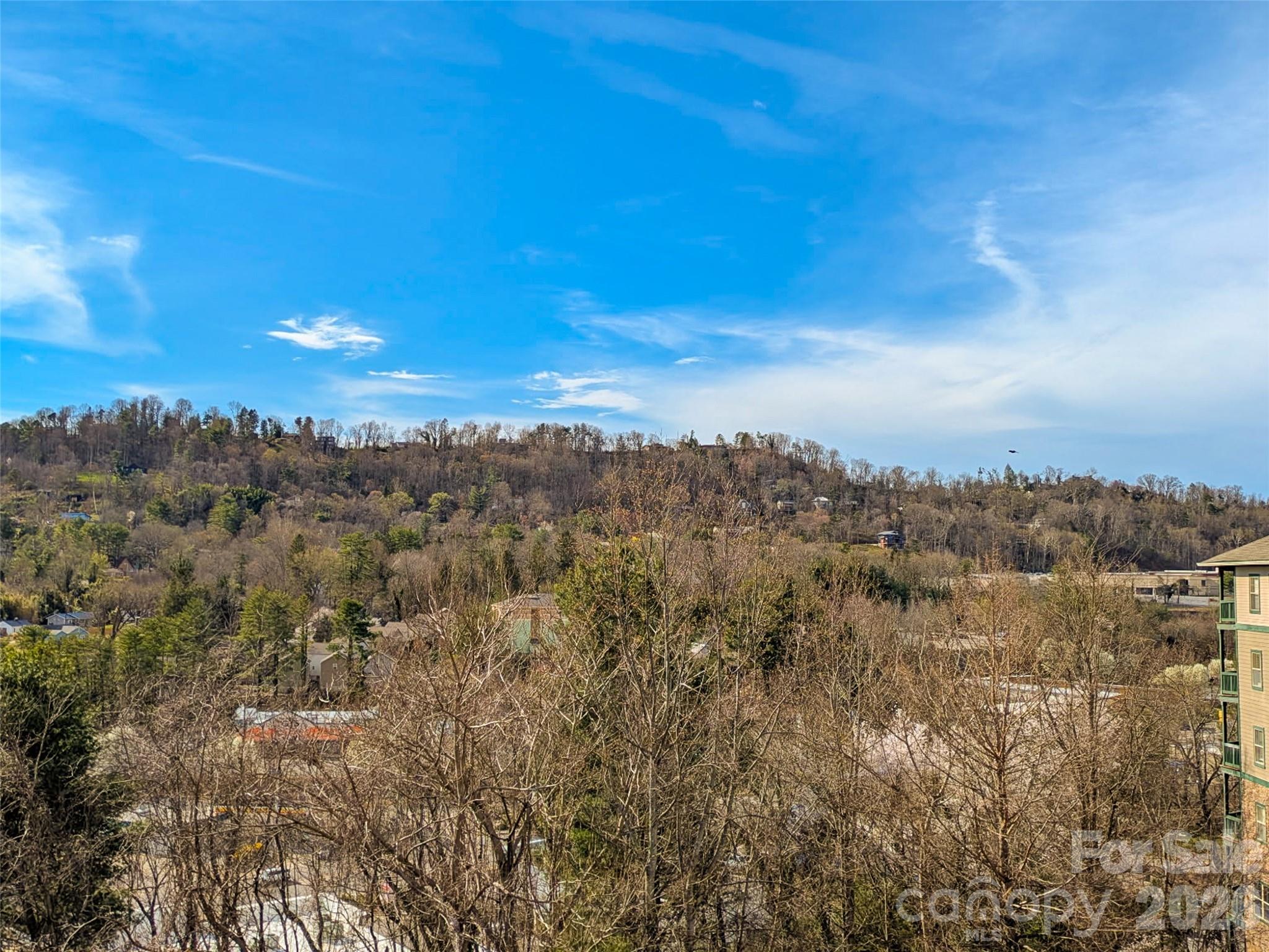Winter mountain view from balcony - 9 Kenilworth Knoll, Asheville
