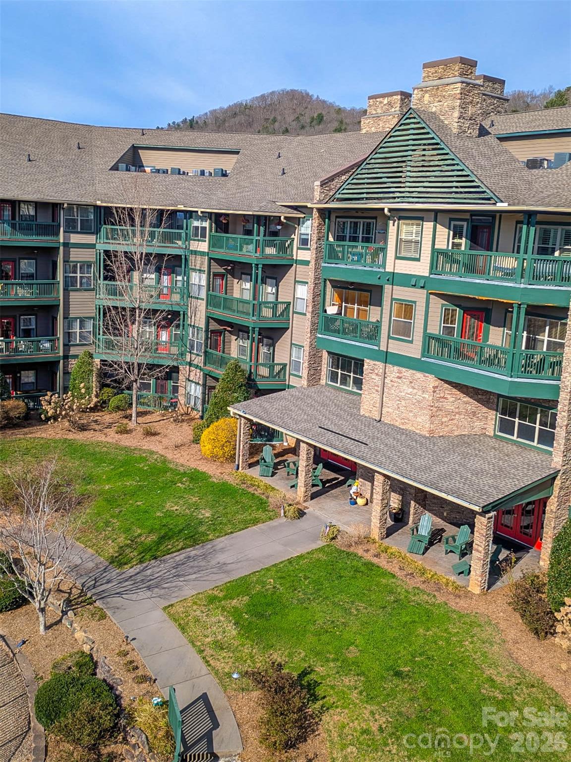 View from balcony - 9 Kenilworth Knoll, Asheville