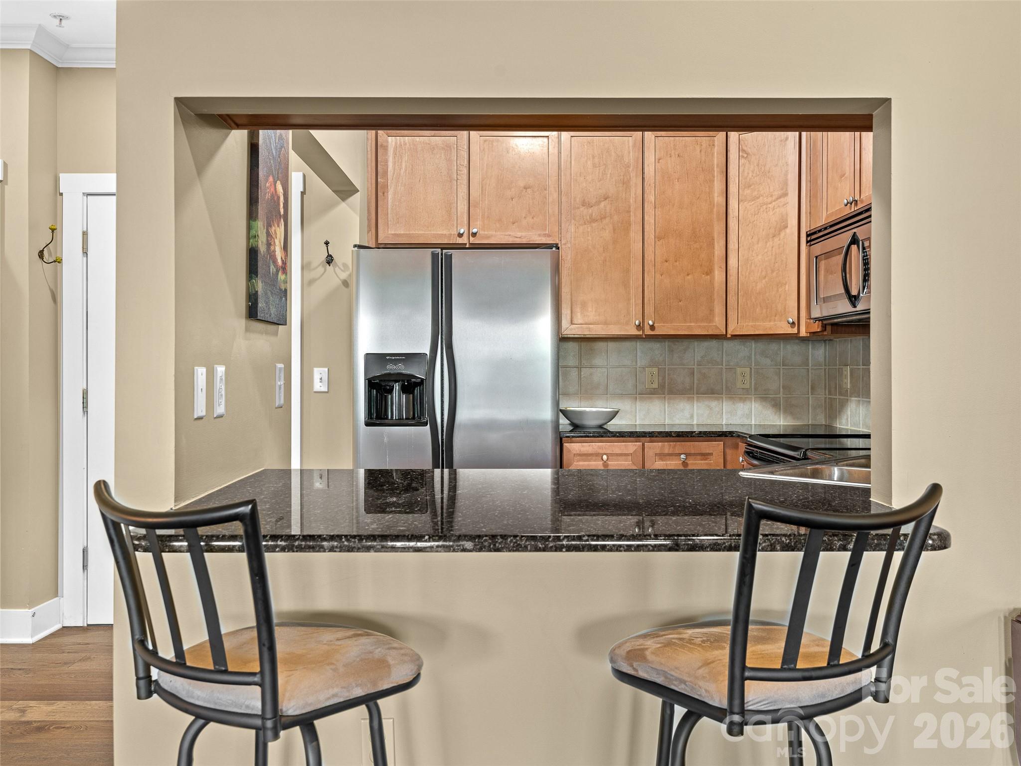 Existing barstools - 9 Kenilworth Knoll, Asheville