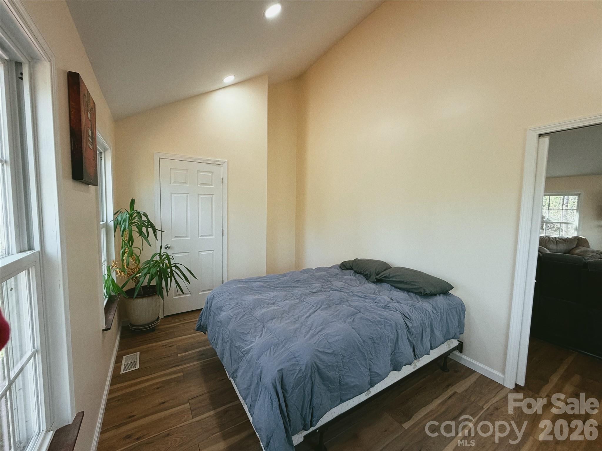 new bedroom just added downstairs - spacious enough for queen size furniture - 6051 Pointe West Lane, Vale