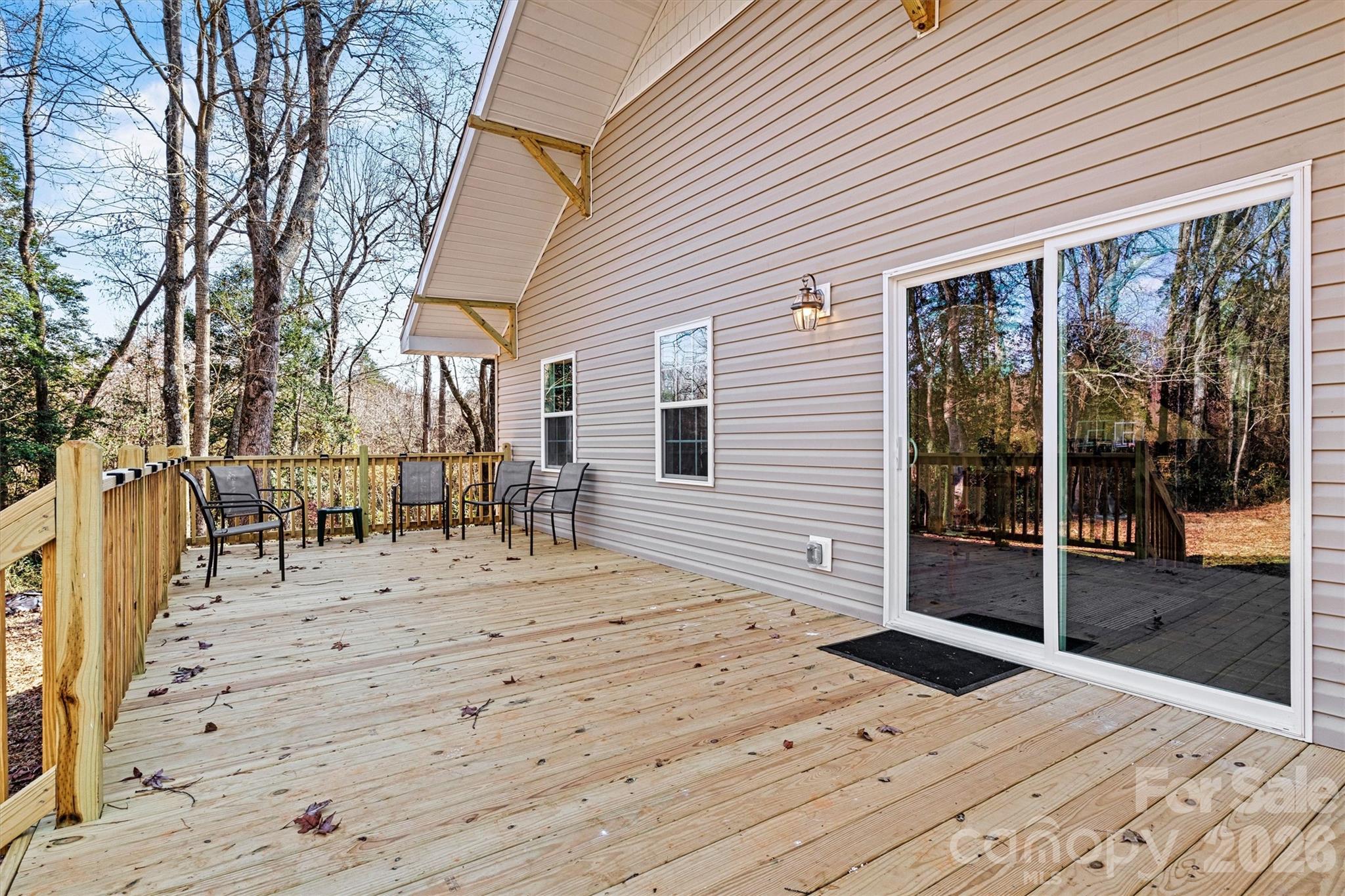 beautiful back deck - 6051 Pointe West Lane, Vale