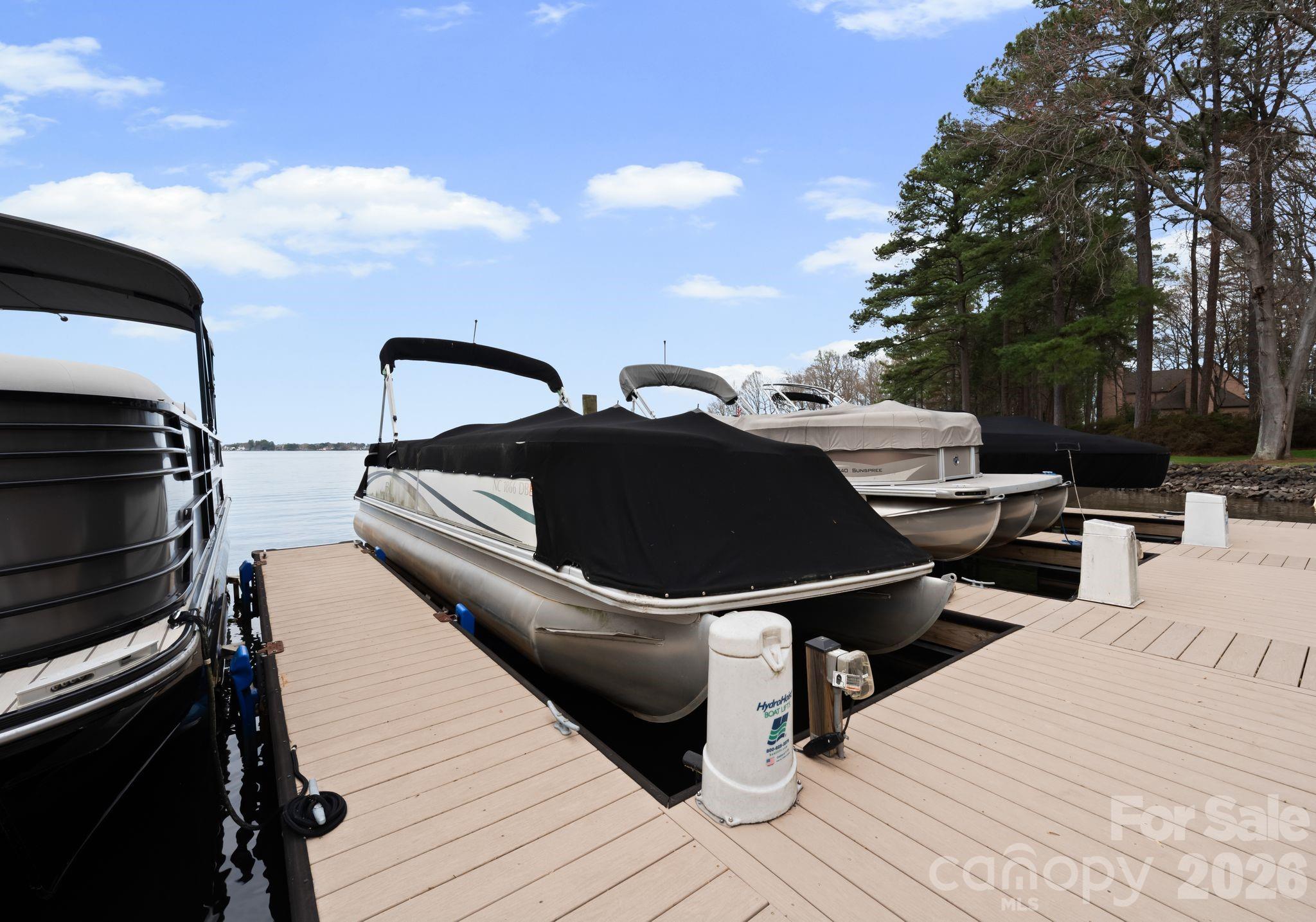 Deeded Boat Slip with Lift - 16208 Weatherly Way, Huntersville