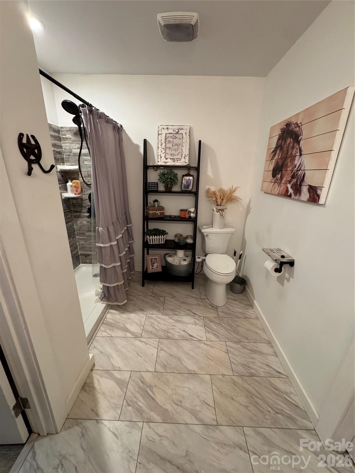 Lower Level bathroom - 5111 Stockbridge Drive, Mount Holly
