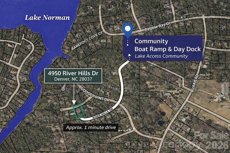 Less than a mile to the community dock/launch - 4950 River Hills Drive, Denver