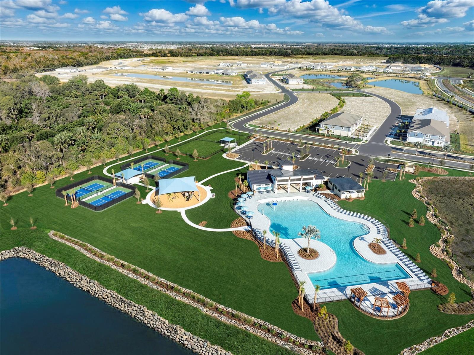 Aerial of Amenities - 13109 OXEYE LN, PARRISH